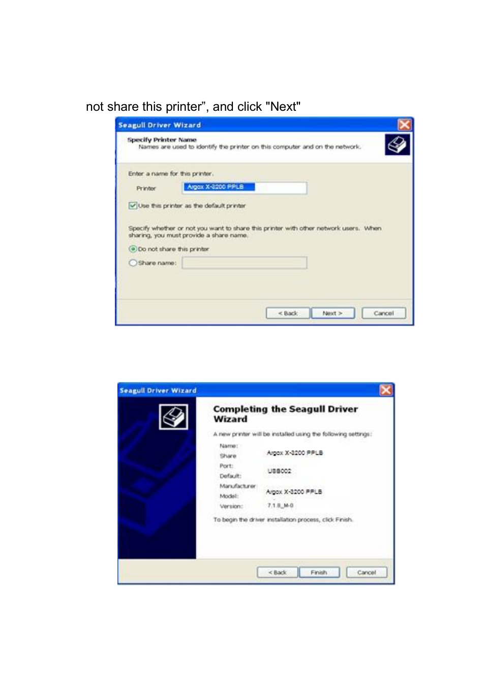 Argox X Series User Manual | Page 62 / 126