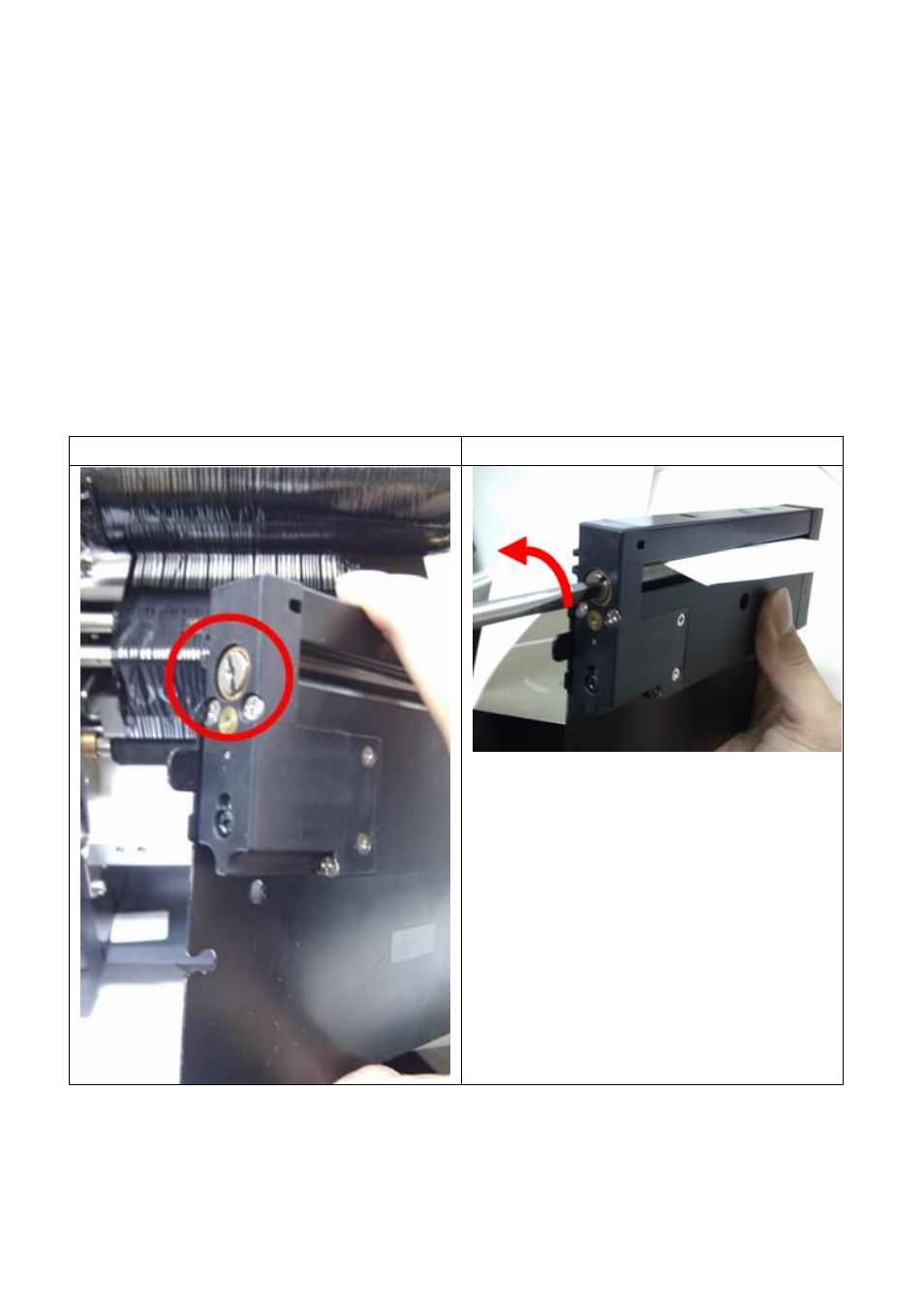 Rotary cutter with paper jam | Argox X Series User Manual | Page 95 / 126