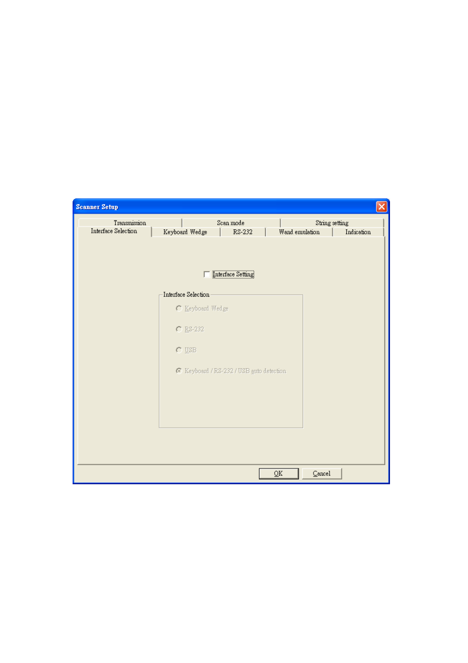 Scanner setup | Argox AR-3000 Scan Utility User Manual | Page 4 / 37