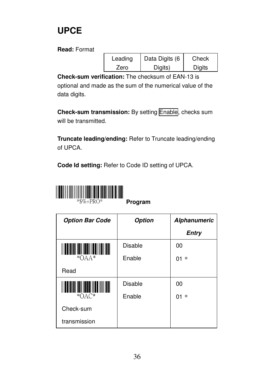Upce | Argox AS-8000 User Manual | Page 41 / 99