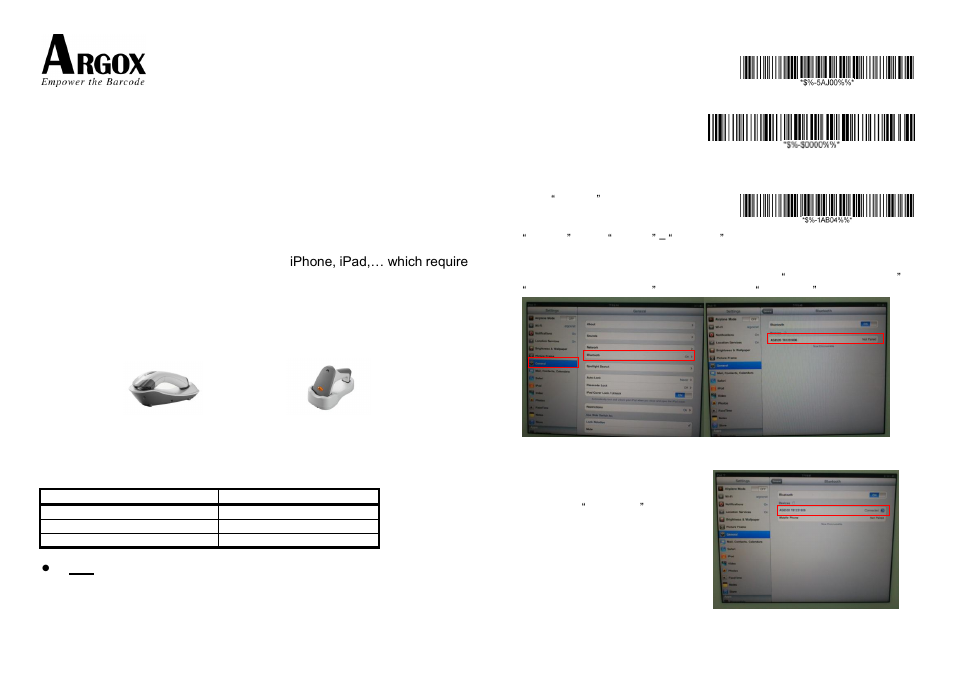 Argox AS-8020CL Quick Reference Guide User Manual | 3 pages