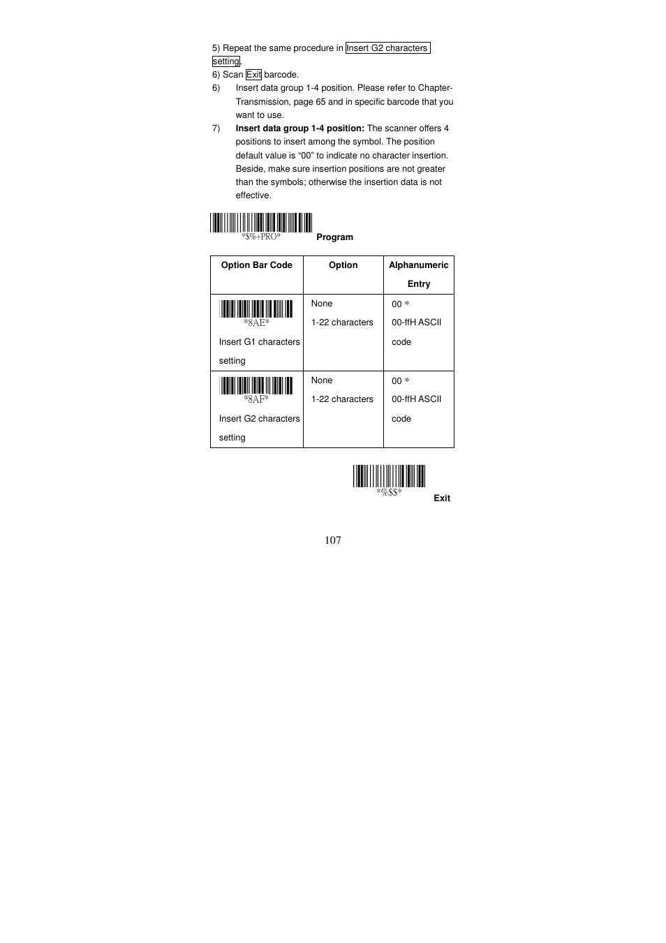 Argox AS Series User Manual | Page 112 / 123