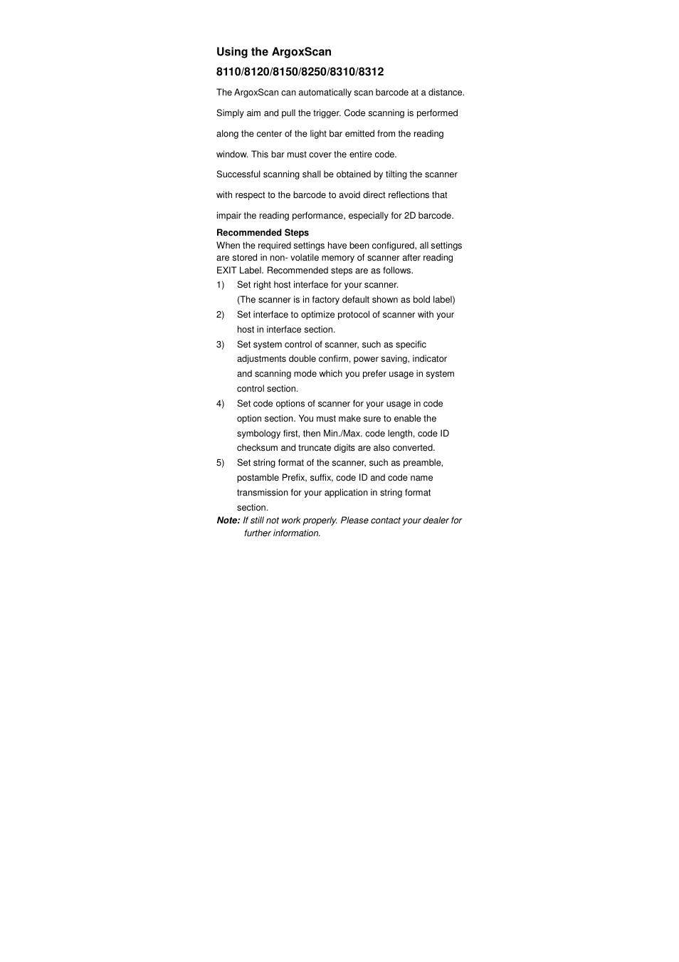 Argox AS Series User Manual | Page 2 / 123
