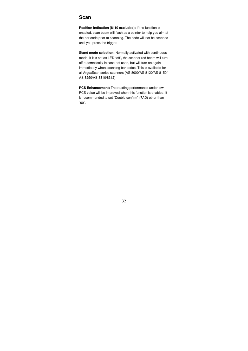 Scan | Argox AS Series User Manual | Page 37 / 123