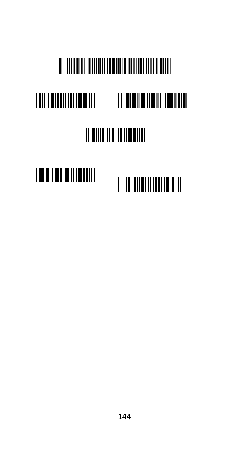 Argox AS-9500 User Manual | Page 145 / 159