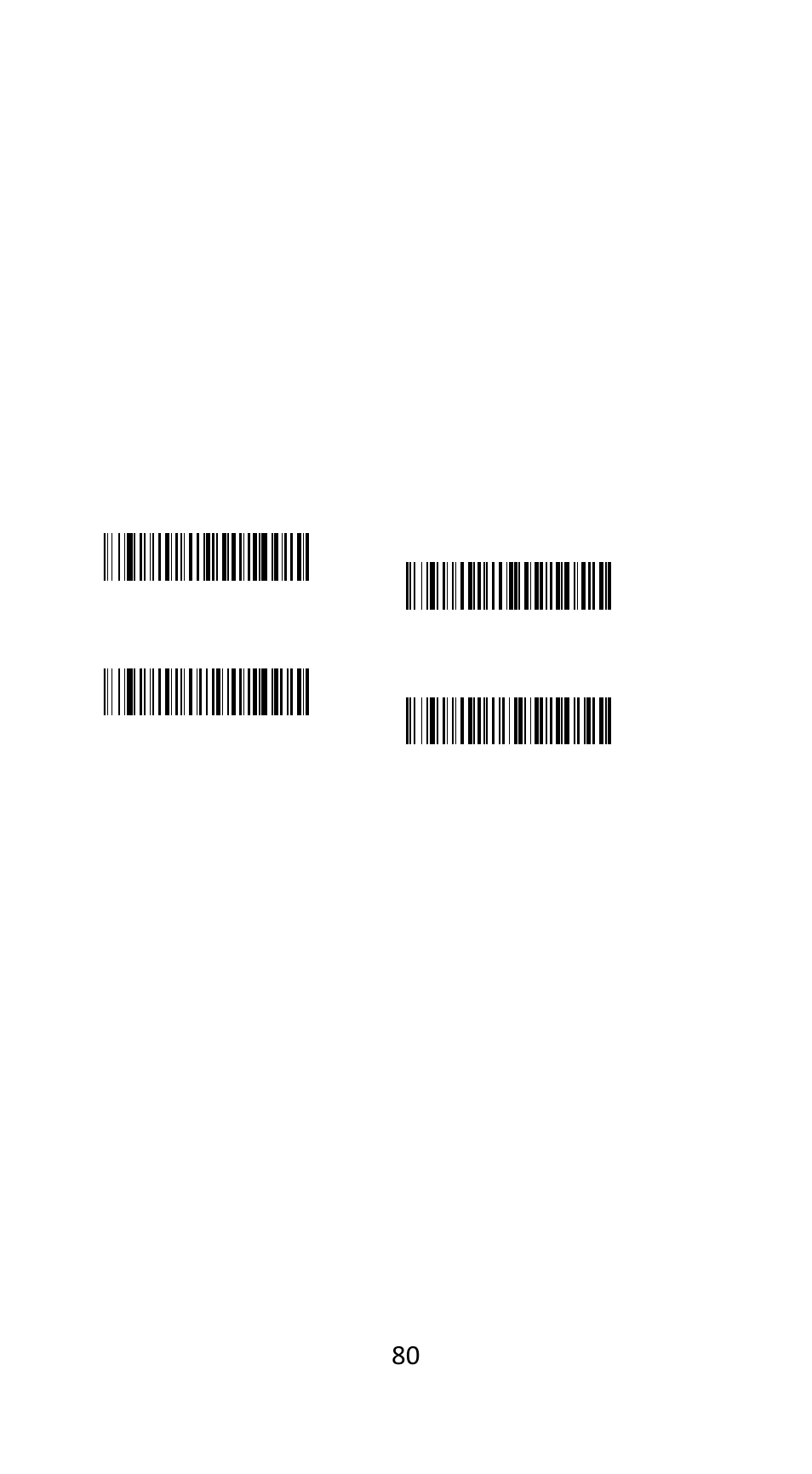 Ean/jan-8 | Argox AS-9500 User Manual | Page 81 / 159