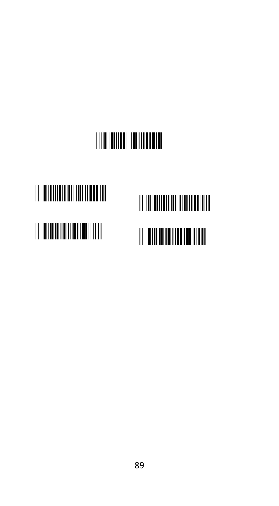 Code 49 | Argox AS-9500 User Manual | Page 90 / 159