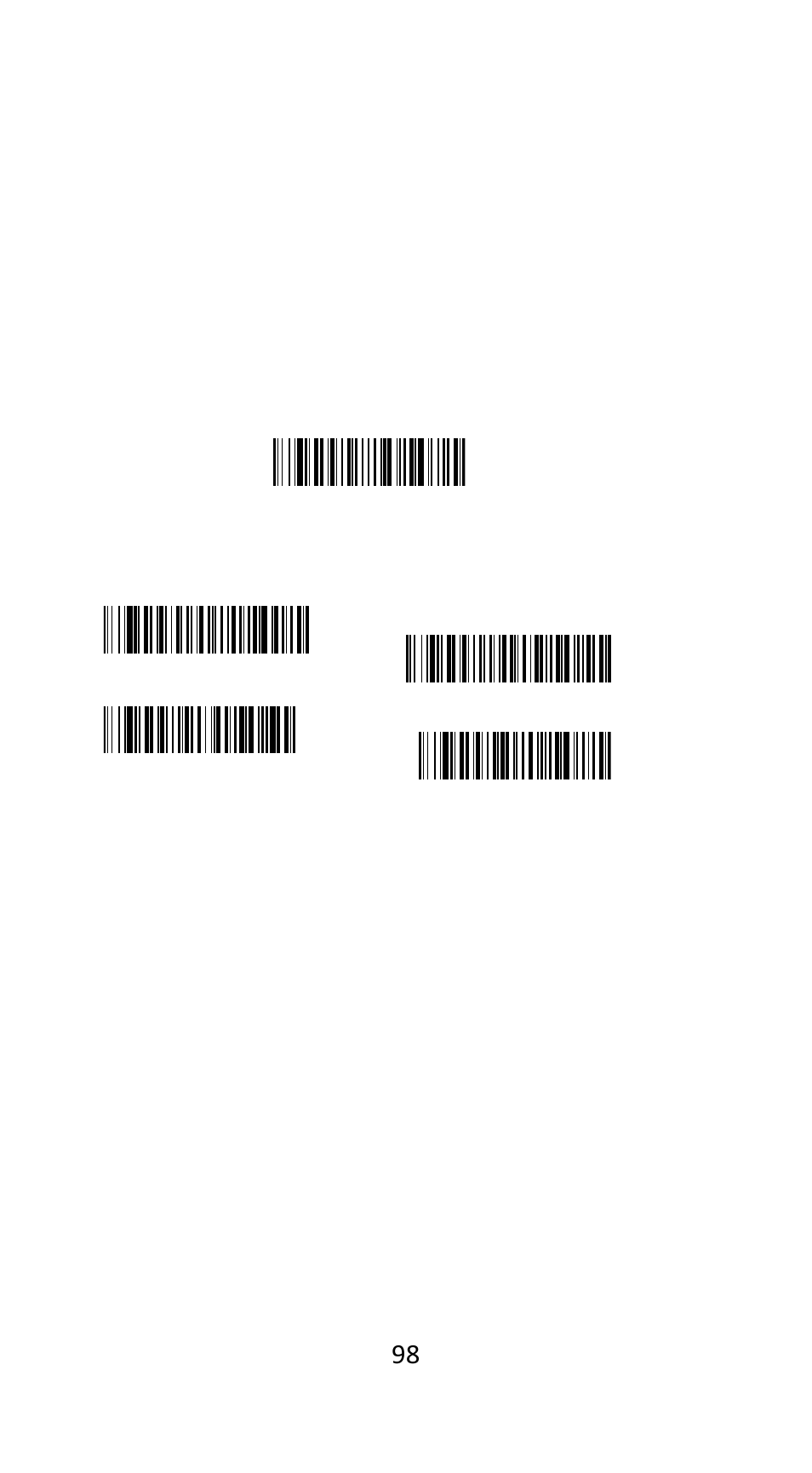 Qr code | Argox AS-9500 User Manual | Page 99 / 159