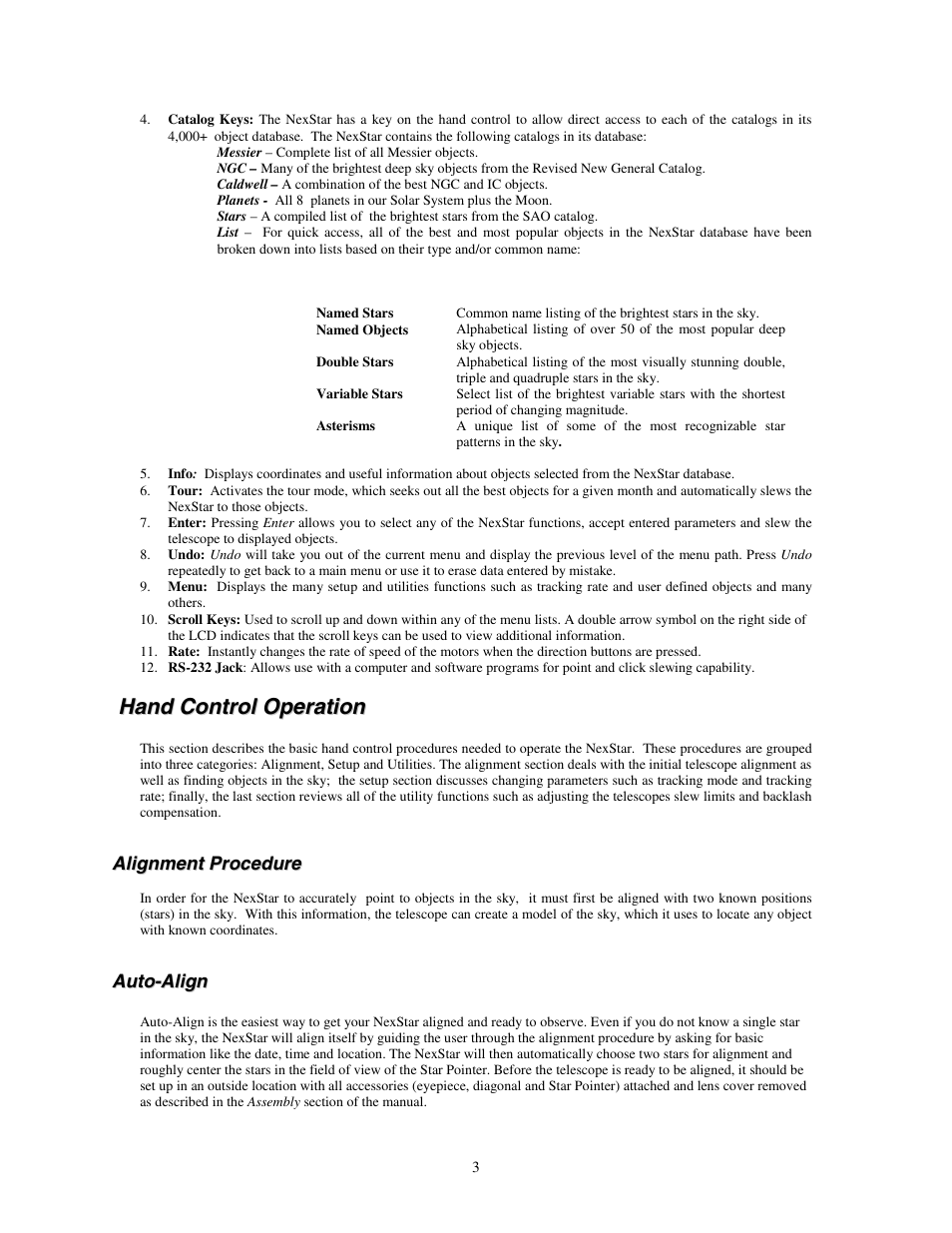 Celestron NexStar GT User Manual | Page 3 / 13