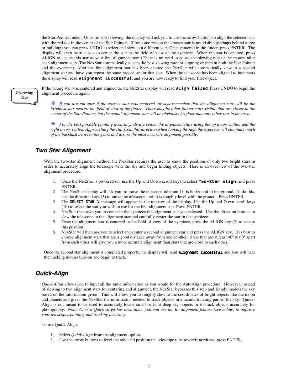 Celestron NexStar GT User Manual | Page 5 / 13