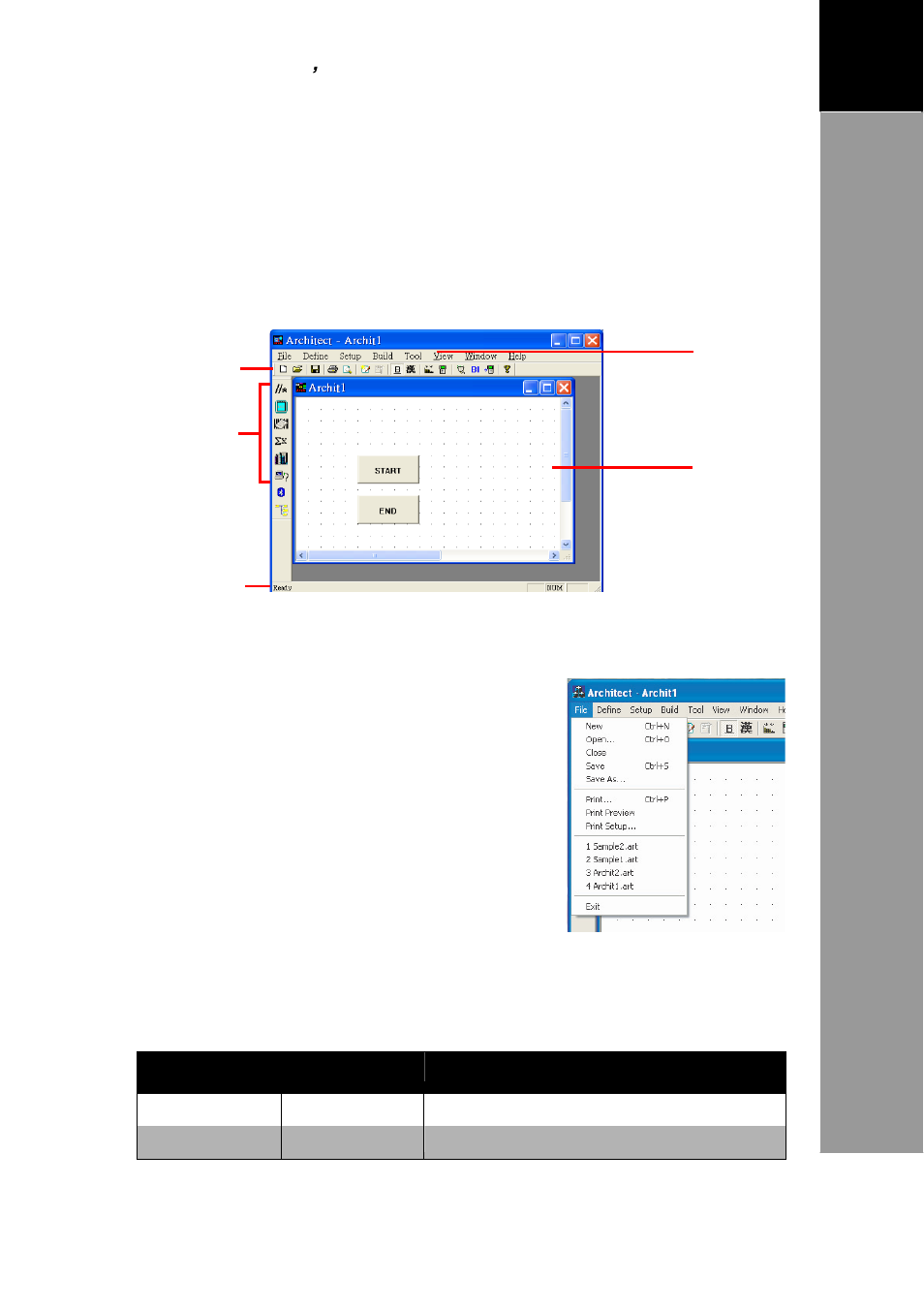 Ar c hi te c t® int e rf a c e, Chapter 2: architect, Interface | Argox Architect 1.11 User Manual | Page 11 / 50