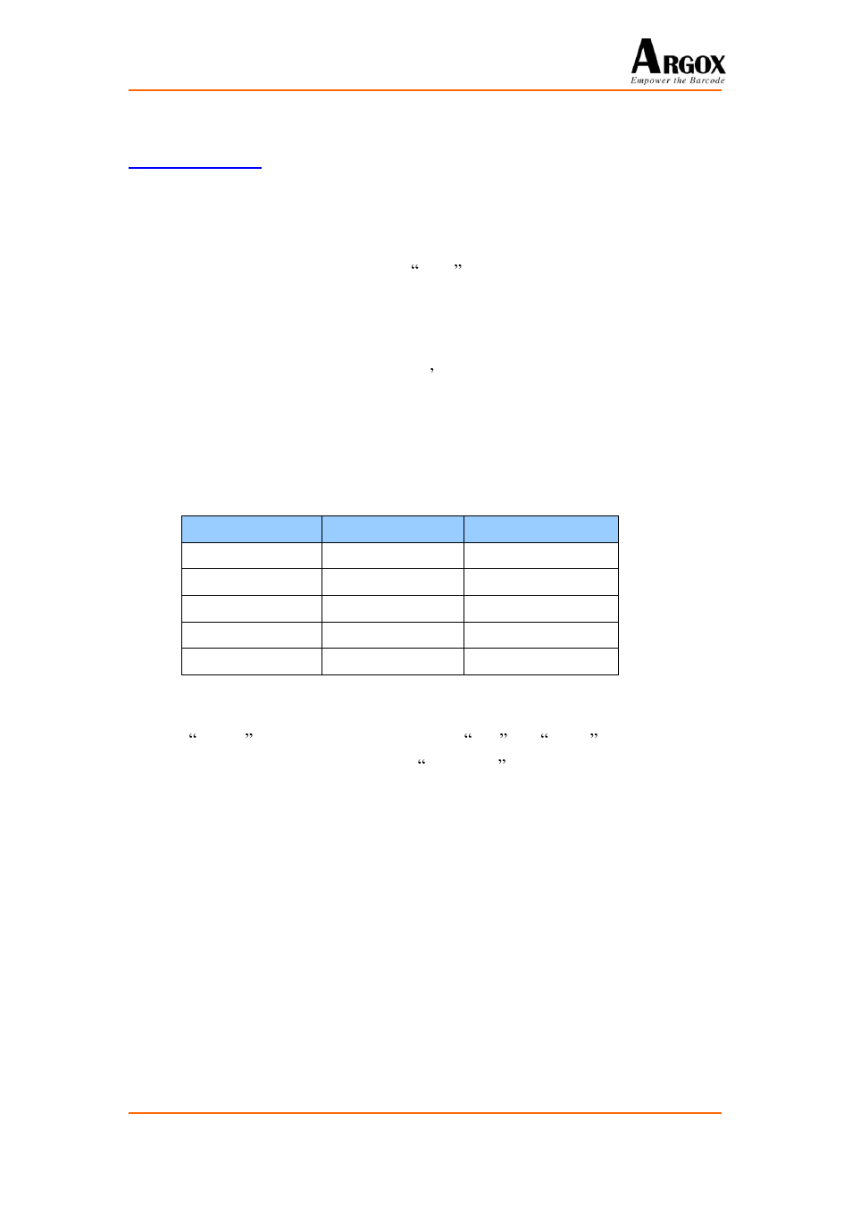 Appendix d, Parameter for color | Argox PA-20 Basic Programming Manual User Manual | Page 143 / 143