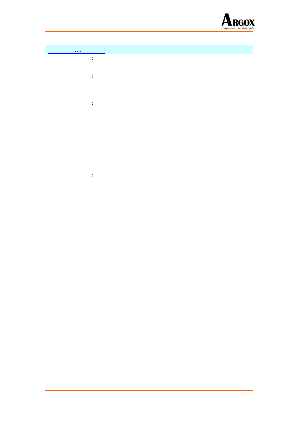 Argox PA-20 Basic Programming Manual User Manual | Page 23 / 143