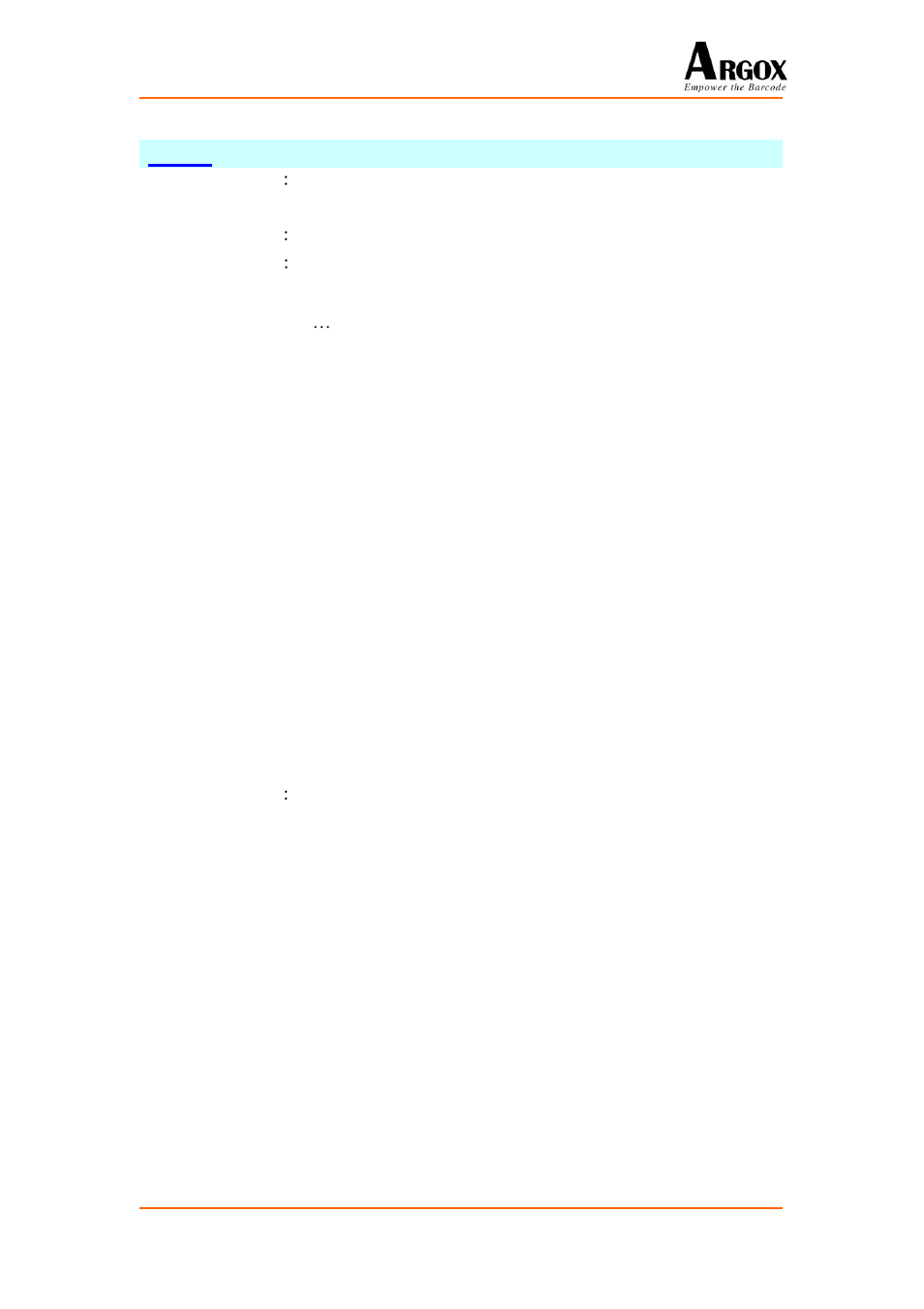 Lock | Argox PA-20 Basic Programming Manual User Manual | Page 38 / 143