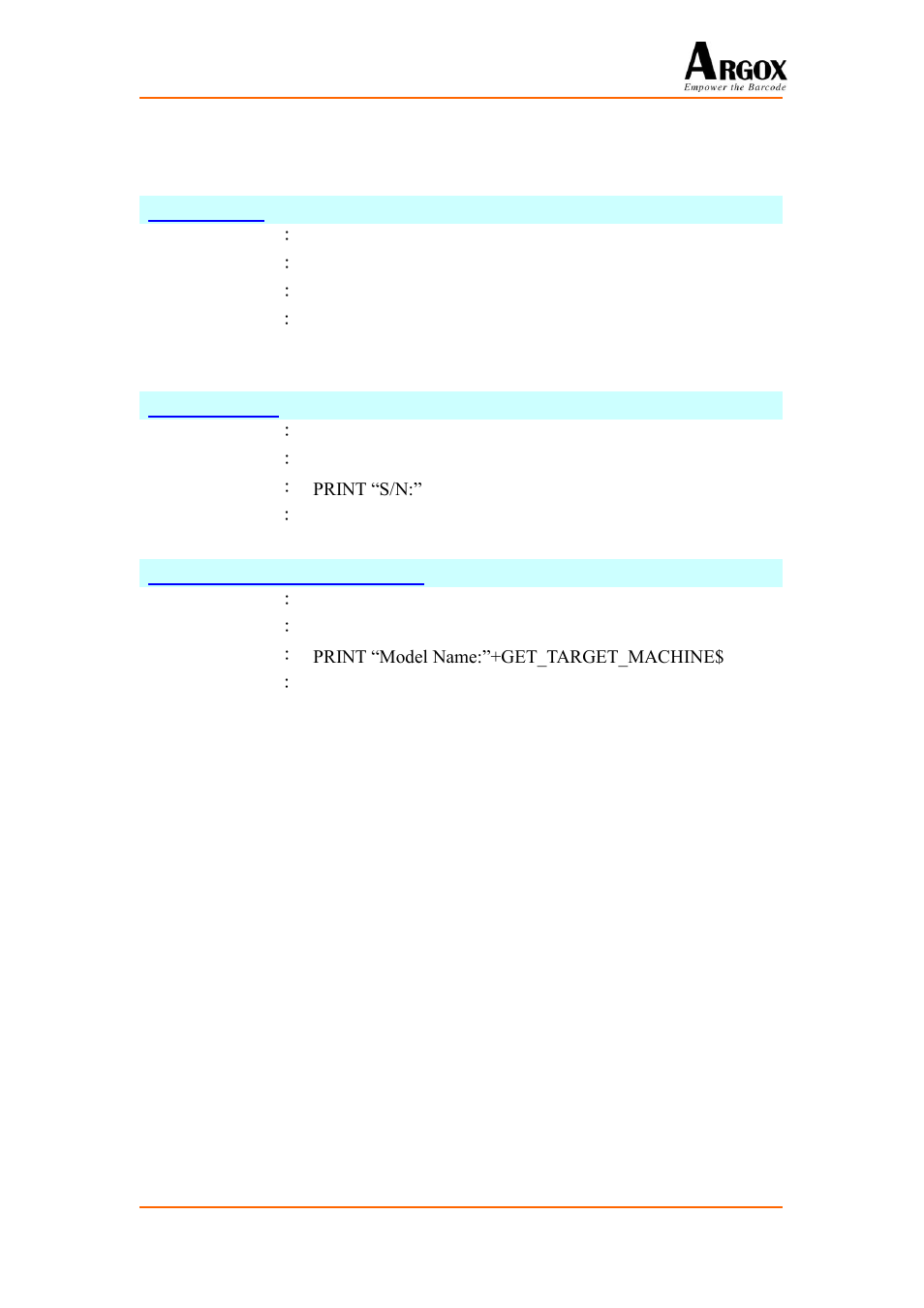 System commands, 6 system commands | Argox PA-20 Basic Programming Manual User Manual | Page 40 / 143