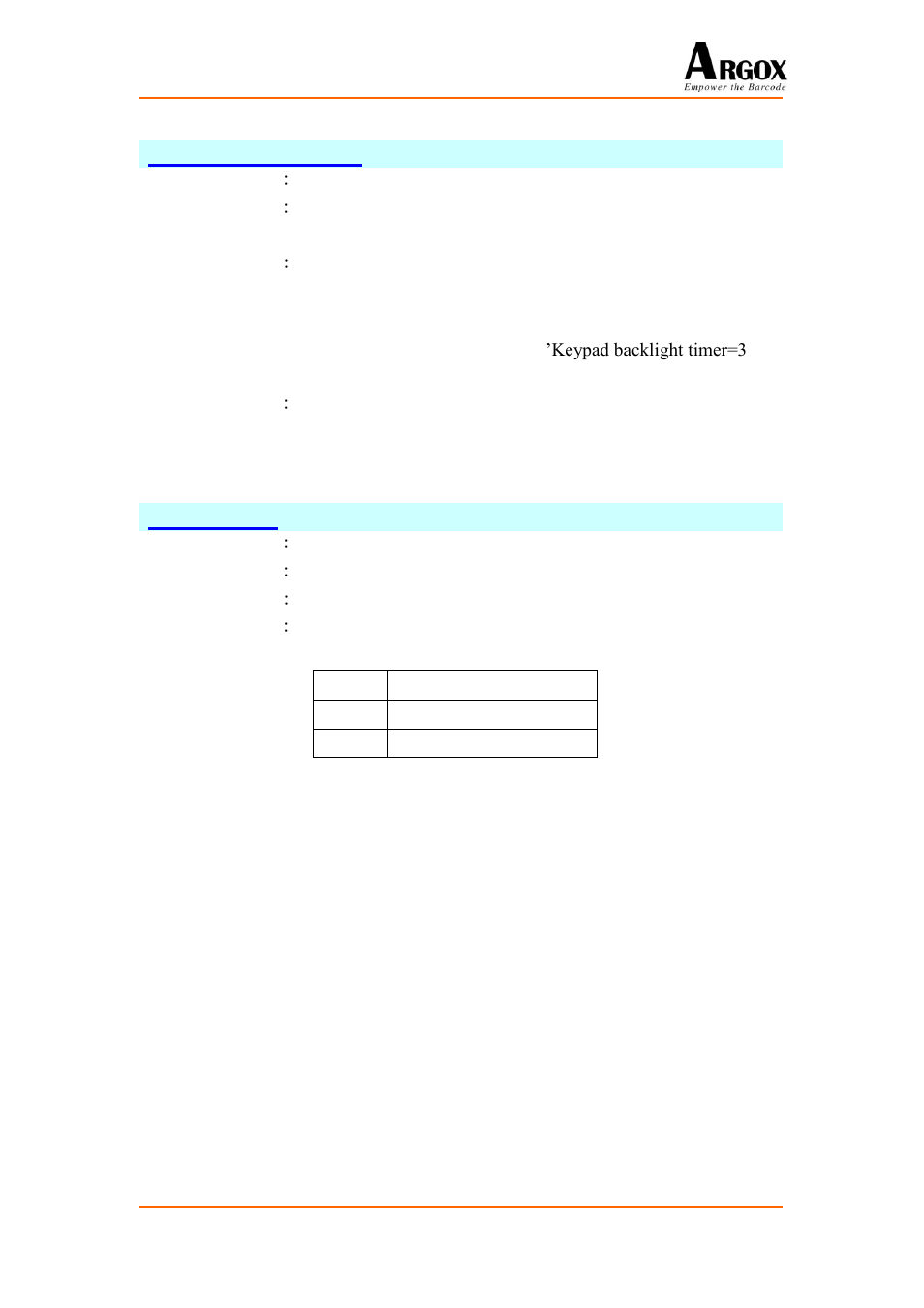 Argox PA-20 Basic Programming Manual User Manual | Page 61 / 143