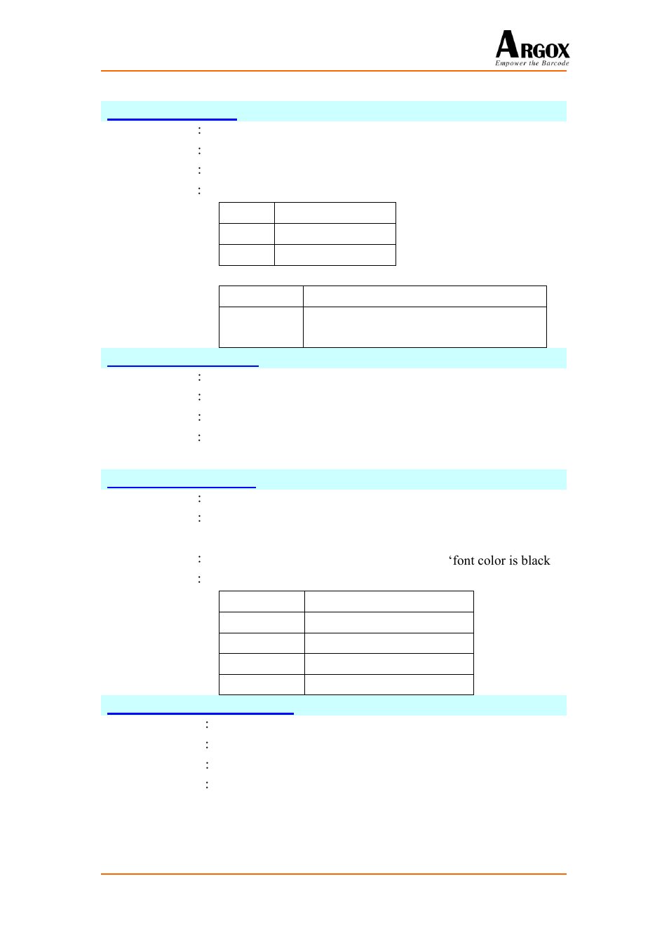 Argox PA-20 Basic Programming Manual User Manual | Page 73 / 143