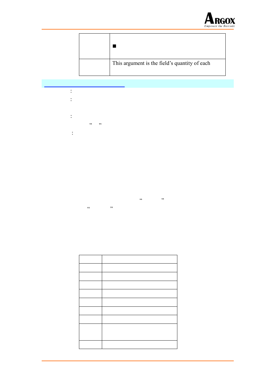 Argox PA-20 Basic Programming Manual User Manual | Page 84 / 143