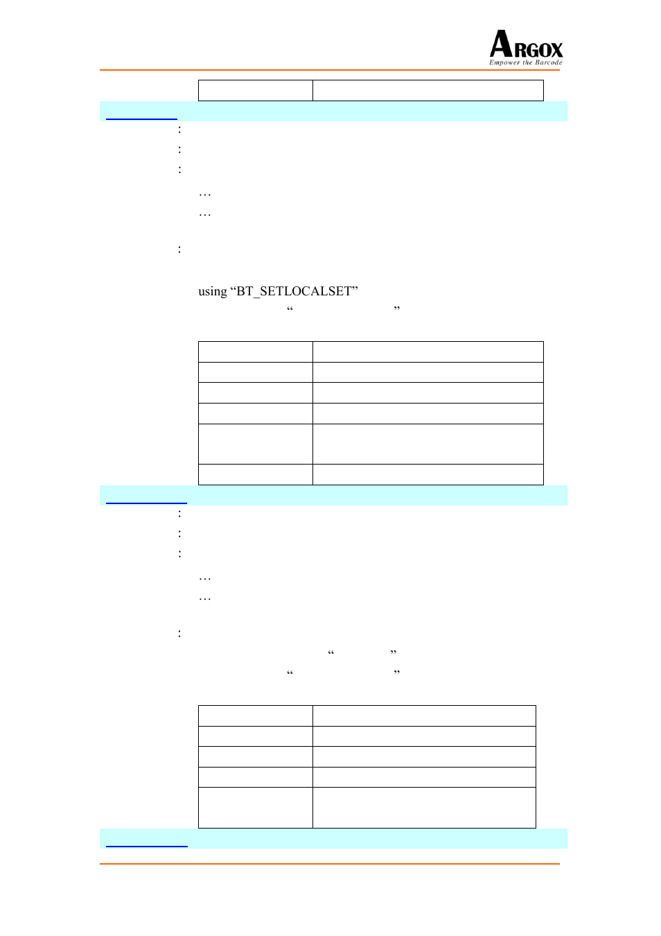 Argox PA-20 Basic Programming Manual User Manual | Page 97 / 143