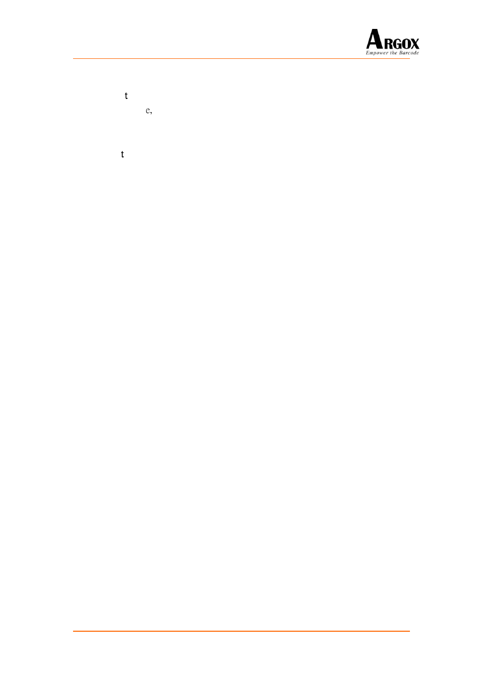See note2 | Argox PA-20 Programming Guide User Manual | Page 130 / 130
