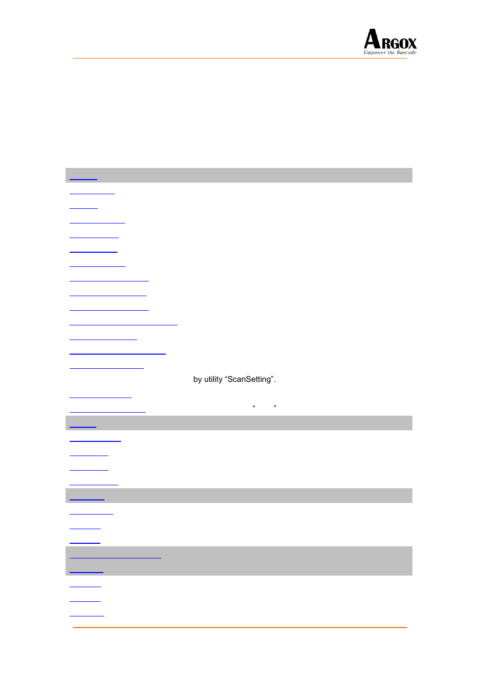 Sdk library, Sdk functions list | Argox PA-20 Programming Guide User Manual | Page 17 / 130