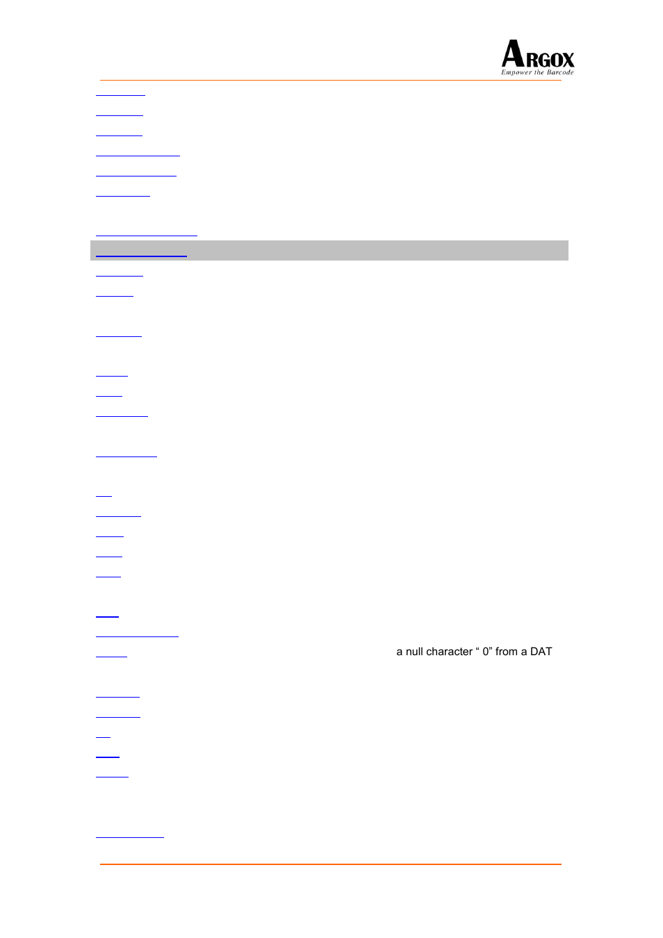 Argox PA-20 Programming Guide User Manual | Page 18 / 130