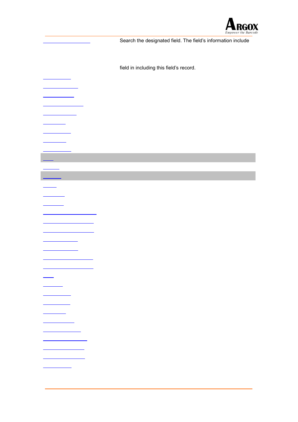 Argox PA-20 Programming Guide User Manual | Page 20 / 130