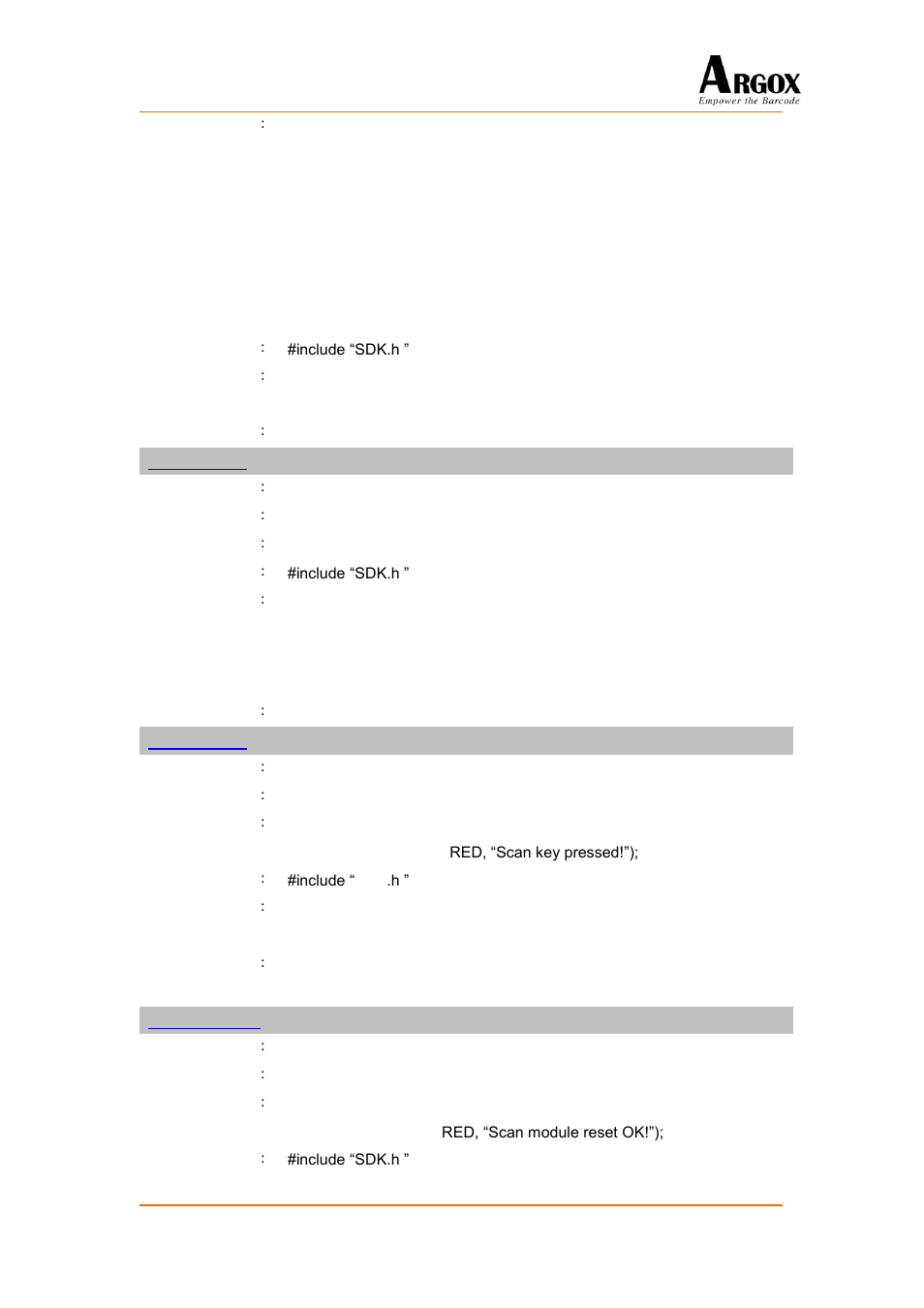 Haltscanner1, Triggerstatus, Scanner_reset | Argox PA-20 Programming Guide User Manual | Page 26 / 130