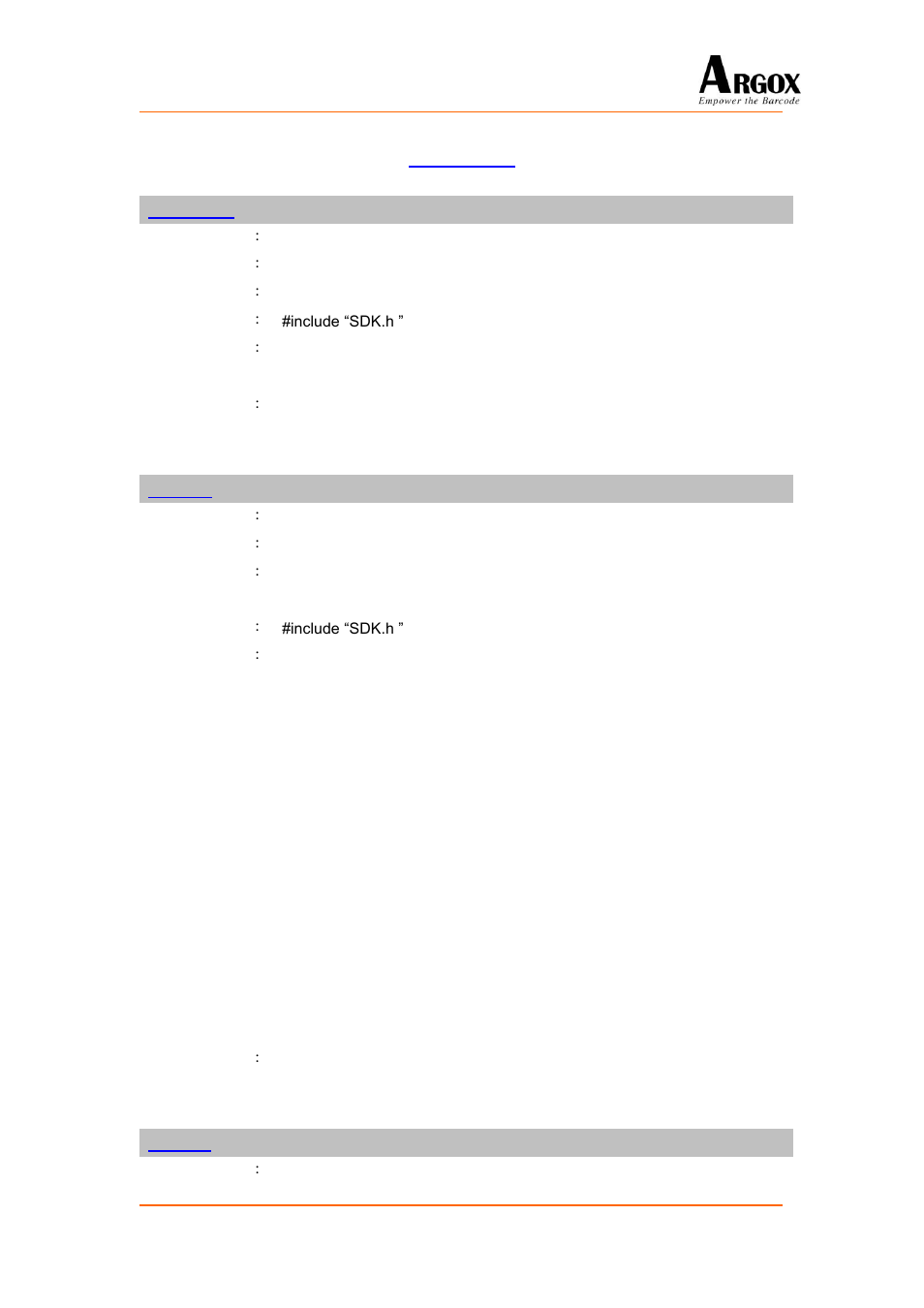 Calender, Dayofweek, Get_time | Set_time | Argox PA-20 Programming Guide User Manual | Page 32 / 130