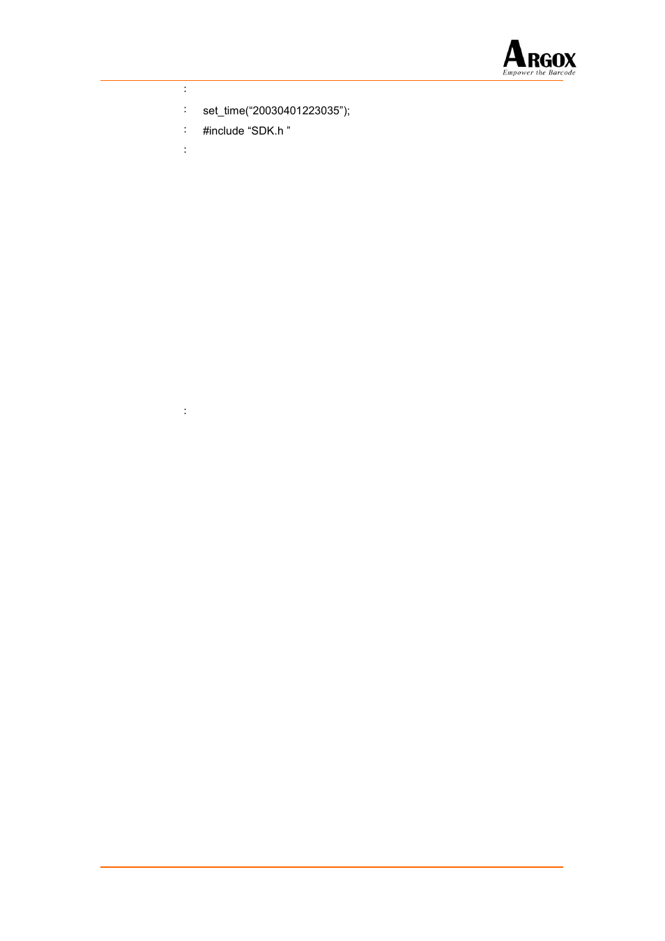 Argox PA-20 Programming Guide User Manual | Page 33 / 130