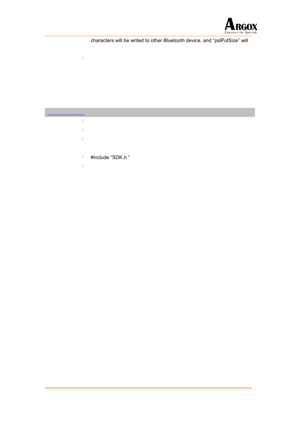 Bt_getlocalinfo | Argox PA-20 Programming Guide User Manual | Page 36 / 130