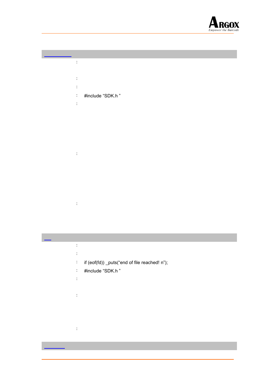 Delete_topln, Filelength | Argox PA-20 Programming Guide User Manual | Page 42 / 130