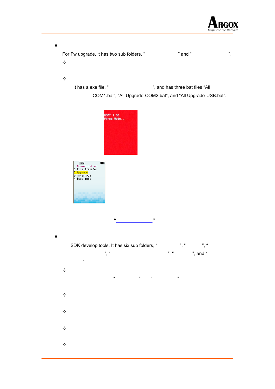 Folder introduction | Argox PA-20 Programming Guide User Manual | Page 6 / 130