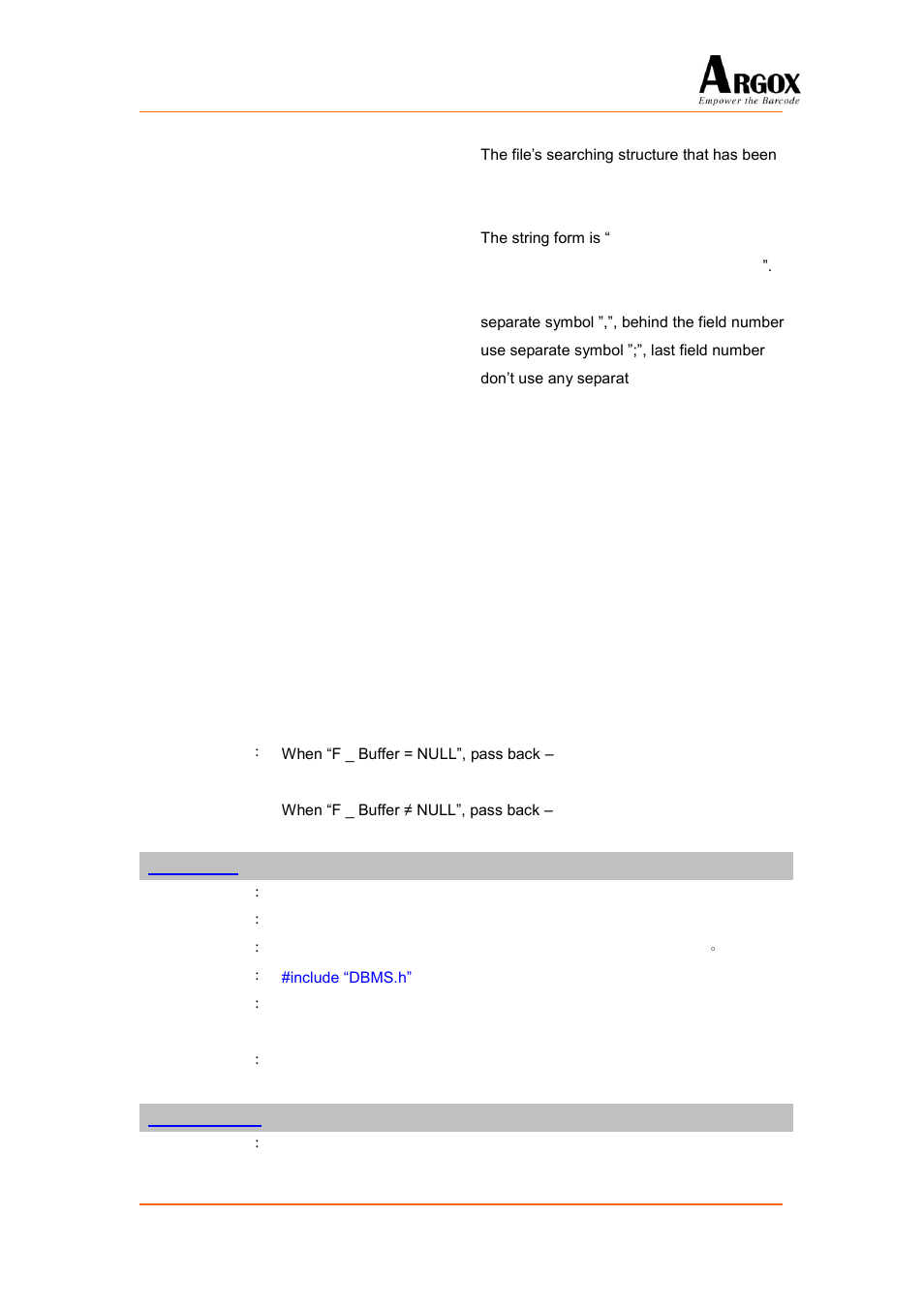 Seekrecord, Getrecordnum | Argox PA-20 Programming Guide User Manual | Page 63 / 130