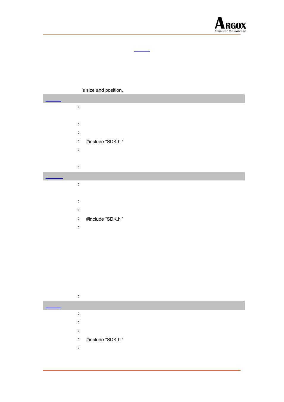 Clr_eol, Clr_rect, Clr_scr | Argox PA-20 Programming Guide User Manual | Page 78 / 130