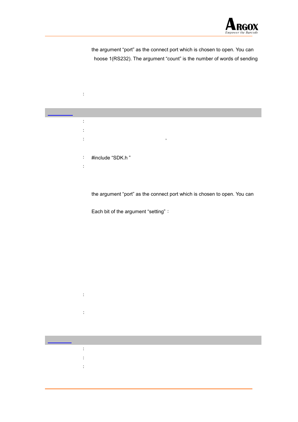 Open_com, Read_com | Argox PA-20 Programming Guide User Manual | Page 93 / 130