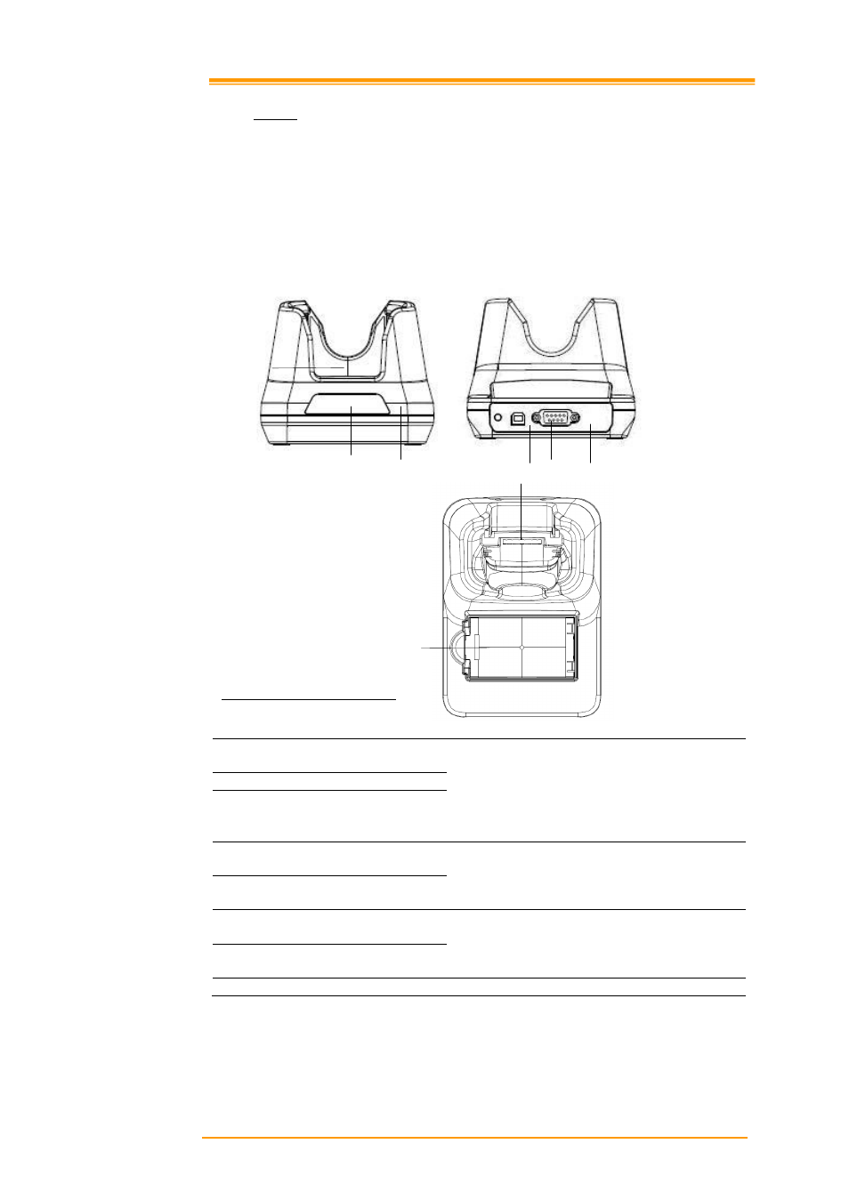 Cradle | Argox PA-20 Portable Data Collectors User Manual User Manual | Page 13 / 42