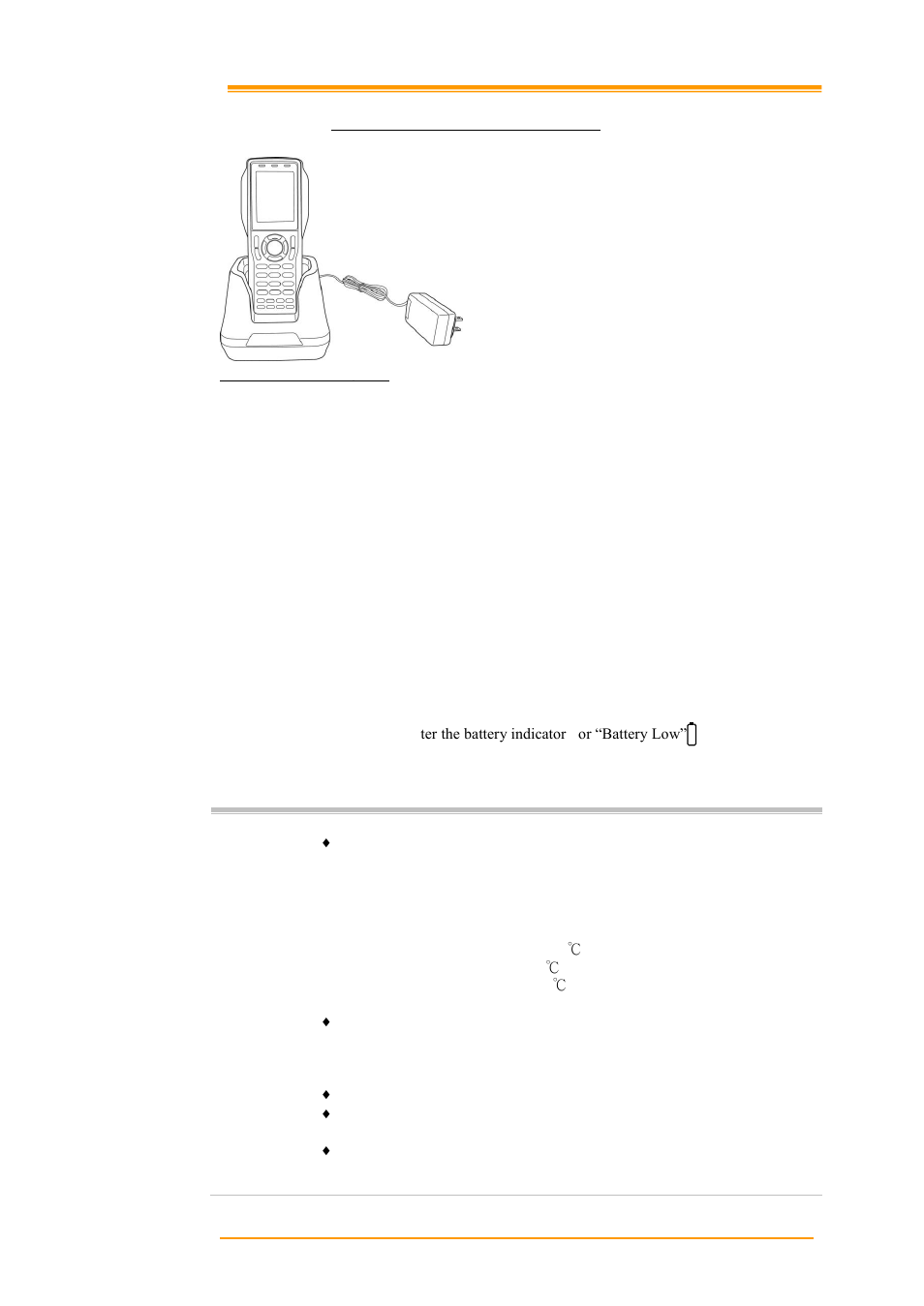 Charging the battery pack with cradle | Argox PA-20 Portable Data Collectors User Manual User Manual | Page 19 / 42