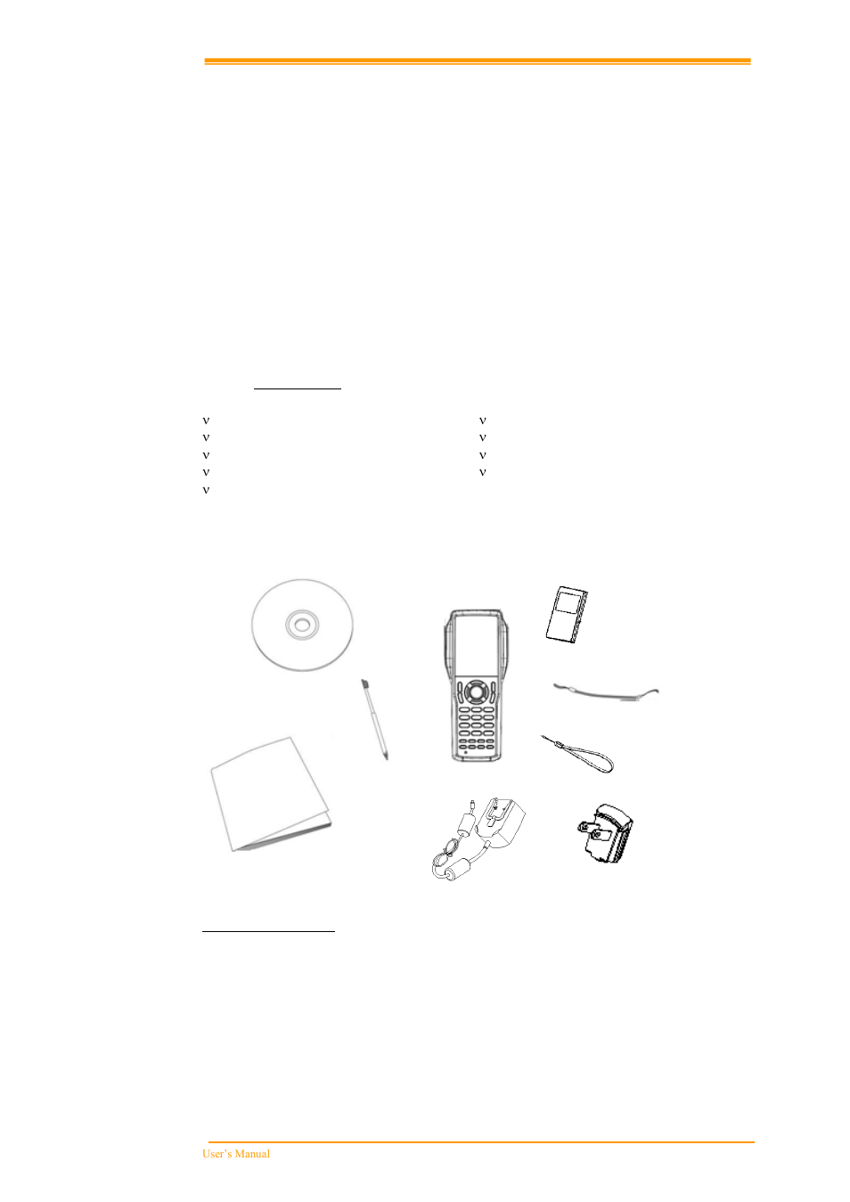 Getting started, Heck the package, Pdt package | 2getting started, 1 check the package | Argox PT-60 User Manual | Page 11 / 86