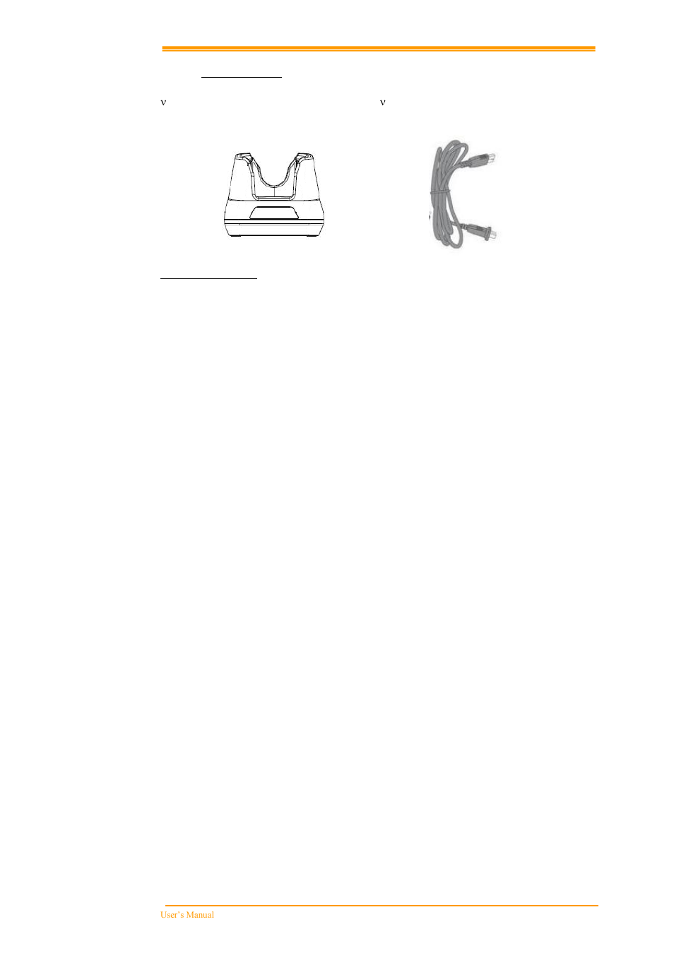Cradle package | Argox PT-60 User Manual | Page 12 / 86