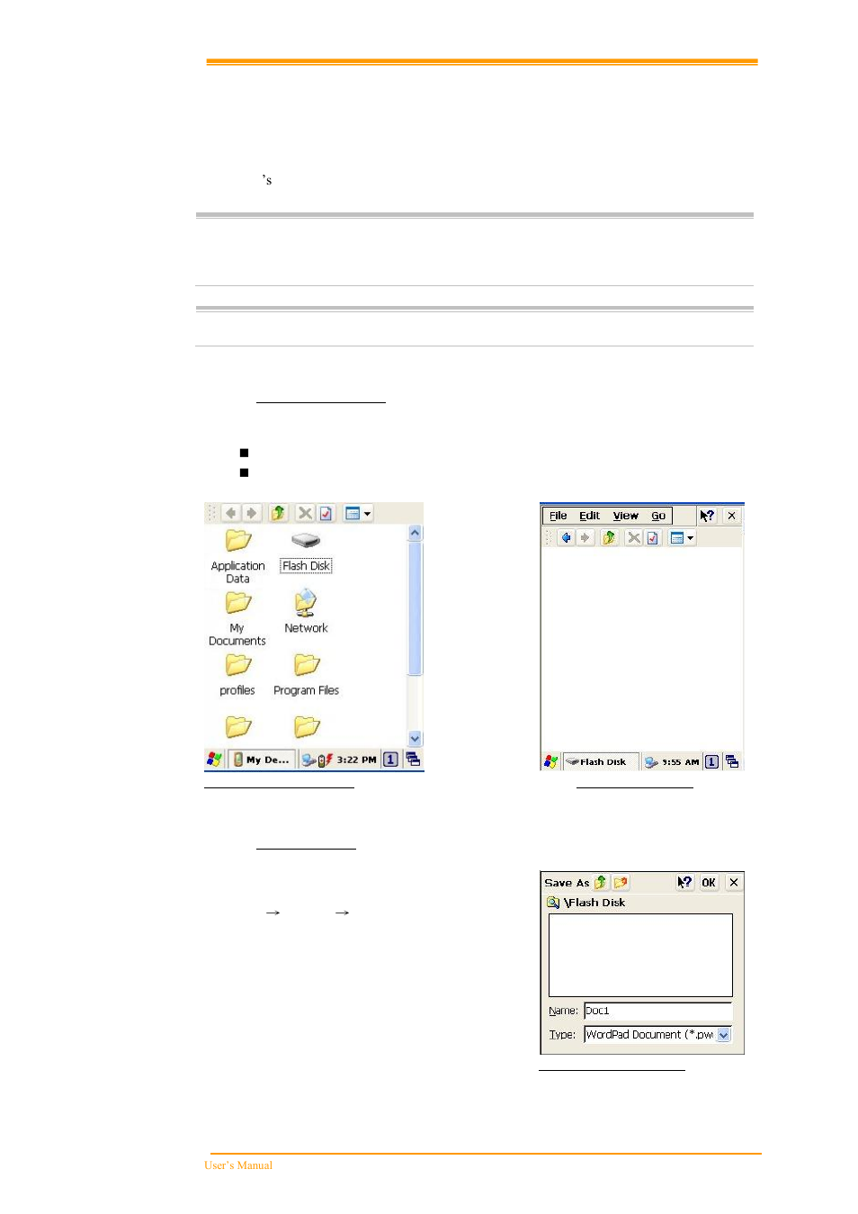 Lash, Flash disk location, Saving to flash | 7 flash disk | Argox PT-60 User Manual | Page 34 / 86