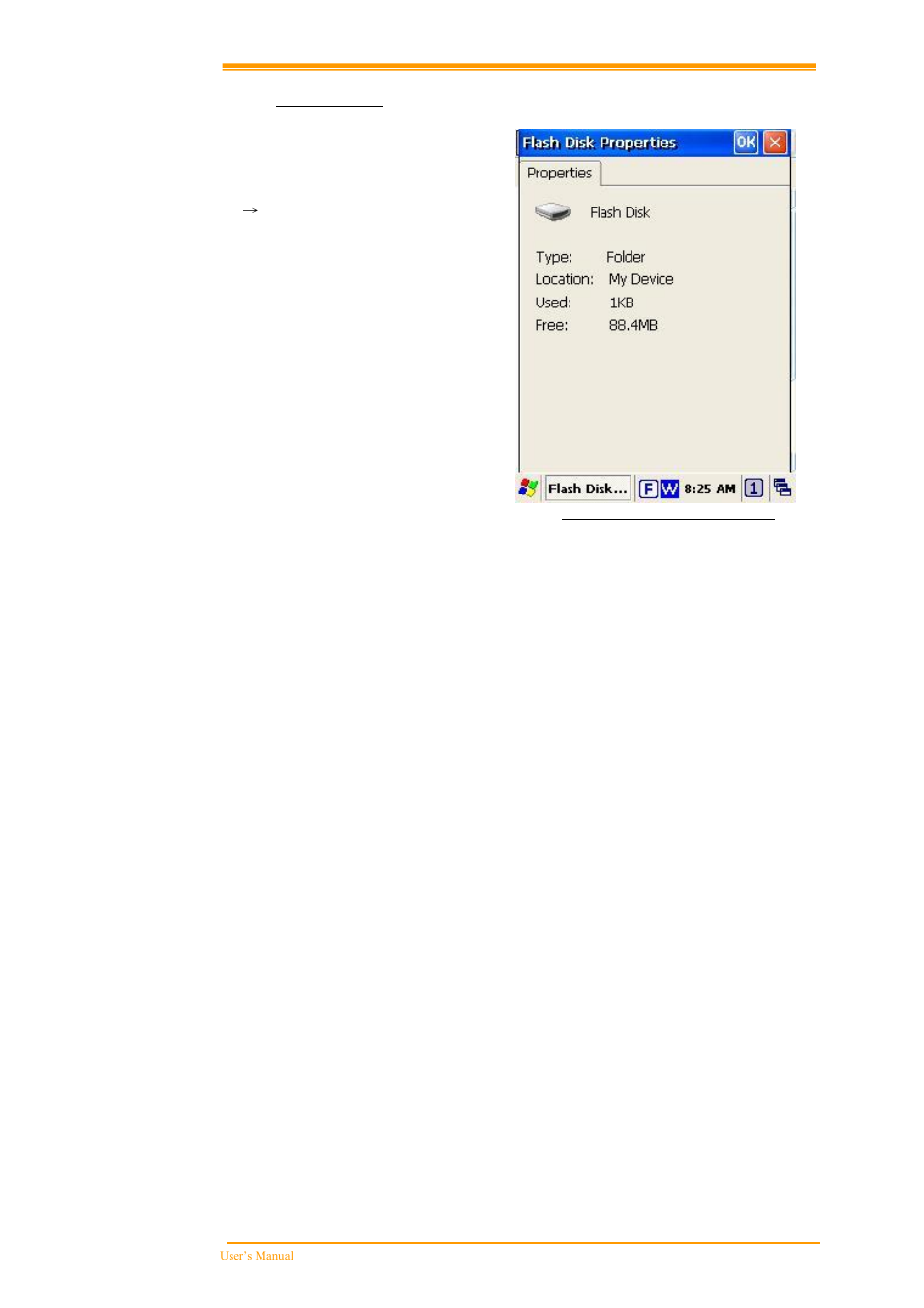 Flash disk size | Argox PT-60 User Manual | Page 35 / 86