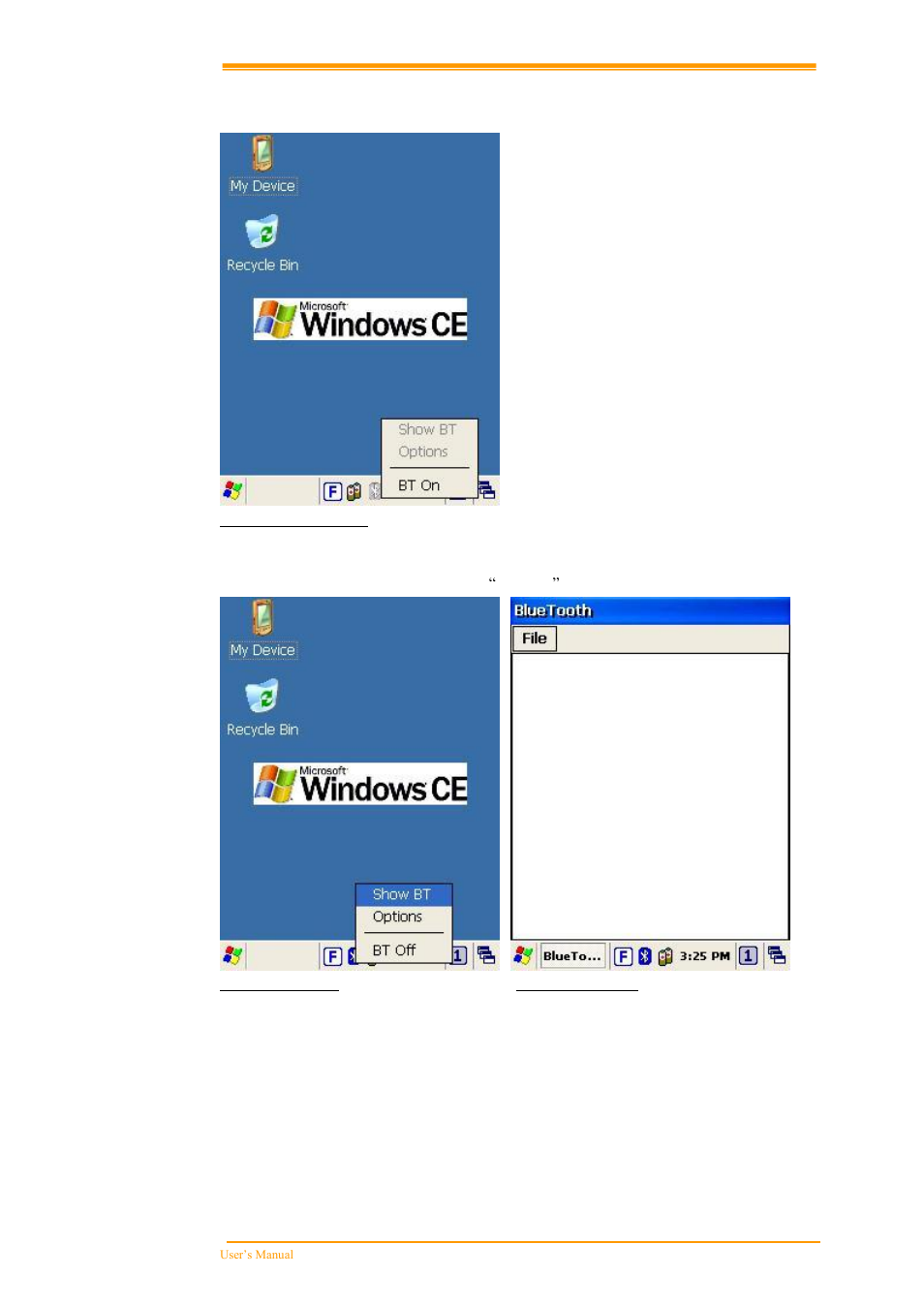 Luetooth, Nable, Etting | 8 bluetooth enable setting | Argox PT-60 User Manual | Page 36 / 86