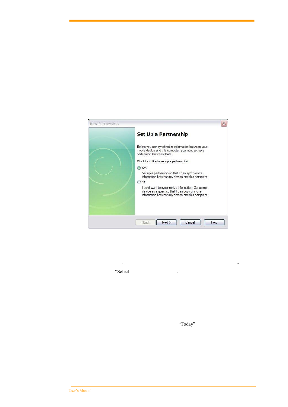 Etting up a, Artnership, 4 setting up a partnership | Argox PT-60 User Manual | Page 59 / 86