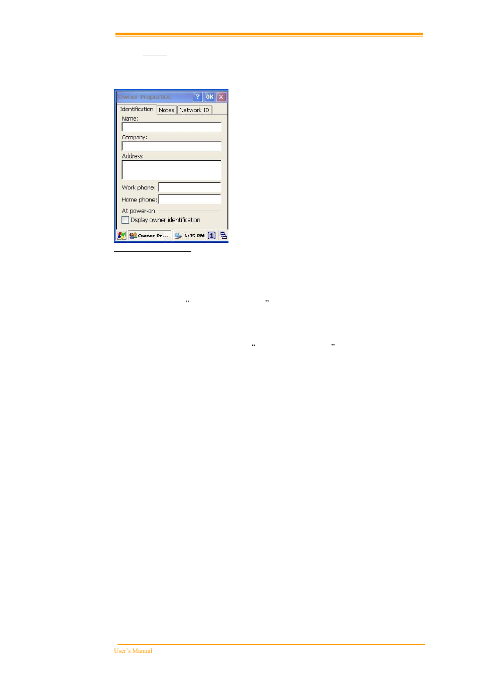 Owner | Argox PT-60 User Manual | Page 75 / 86