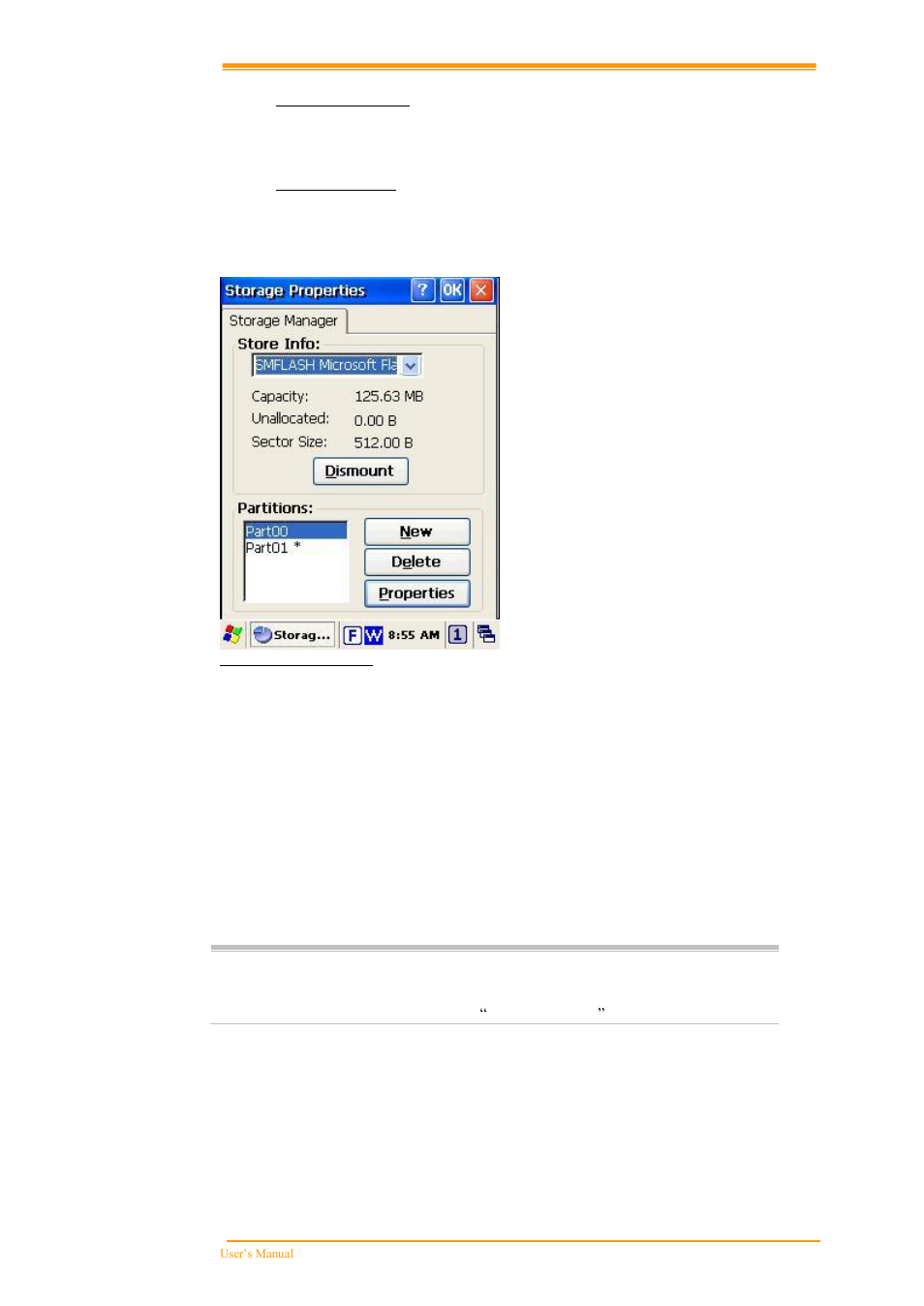 Scan configuration, Storage manager | Argox PT-60 User Manual | Page 80 / 86