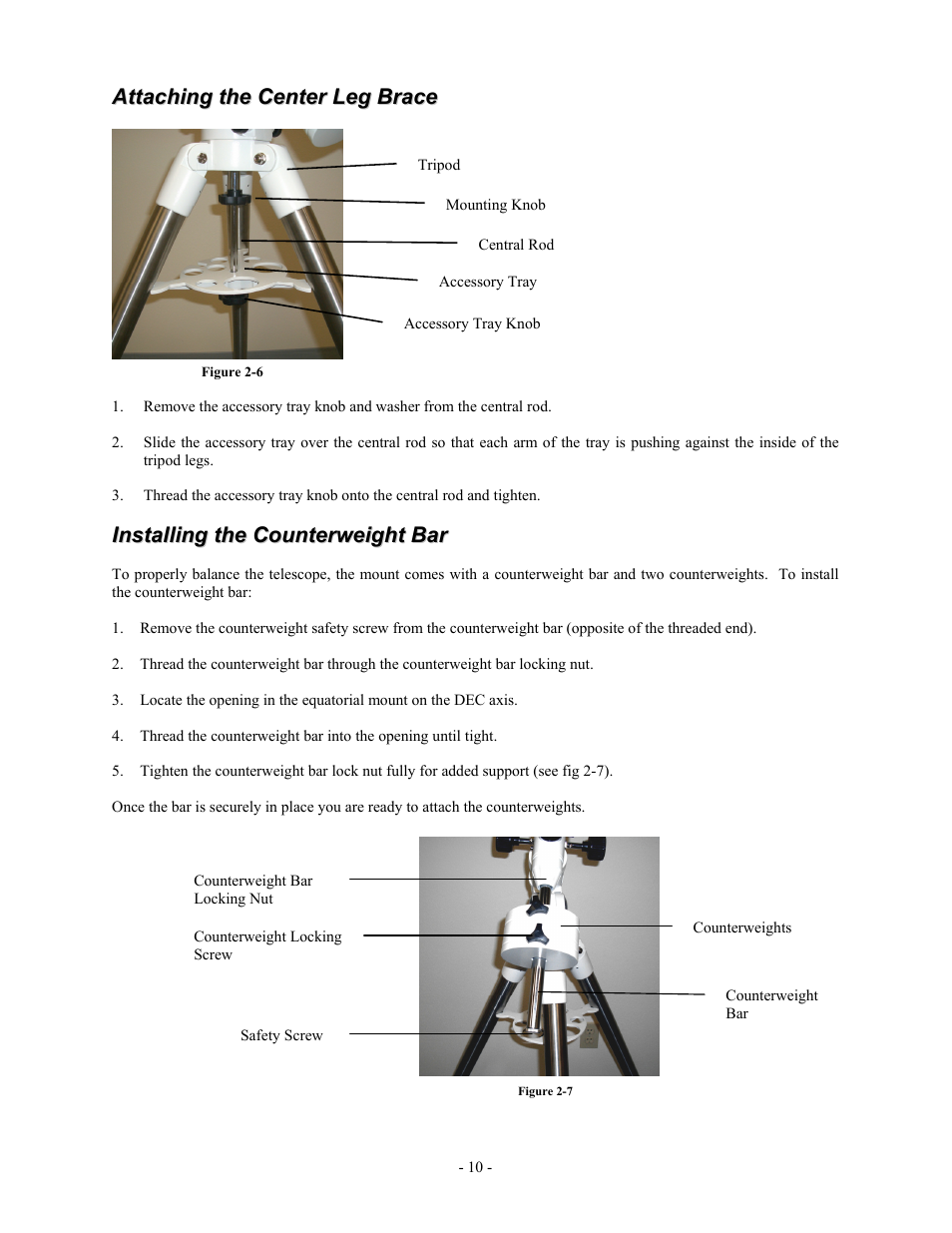 Celestron OMNI XLT 102 User Manual | Page 10 / 62
