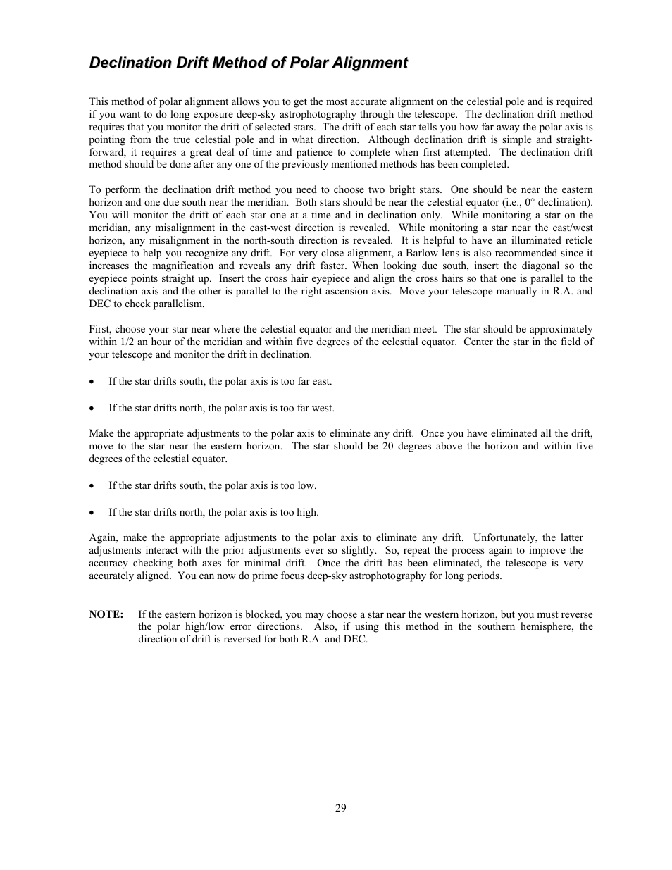 Celestron OMNI XLT 102 User Manual | Page 29 / 62