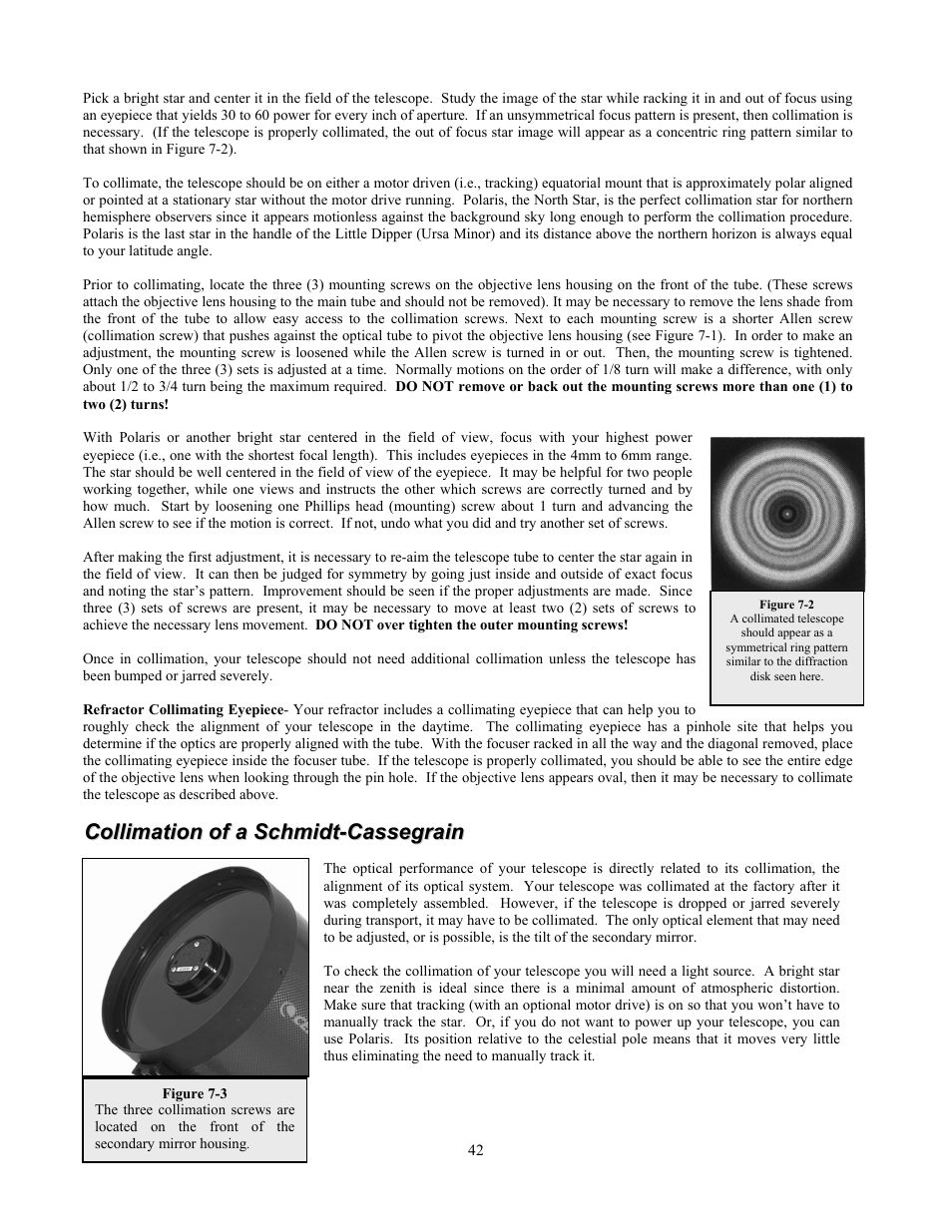 Celestron OMNI XLT 102 User Manual | Page 42 / 62