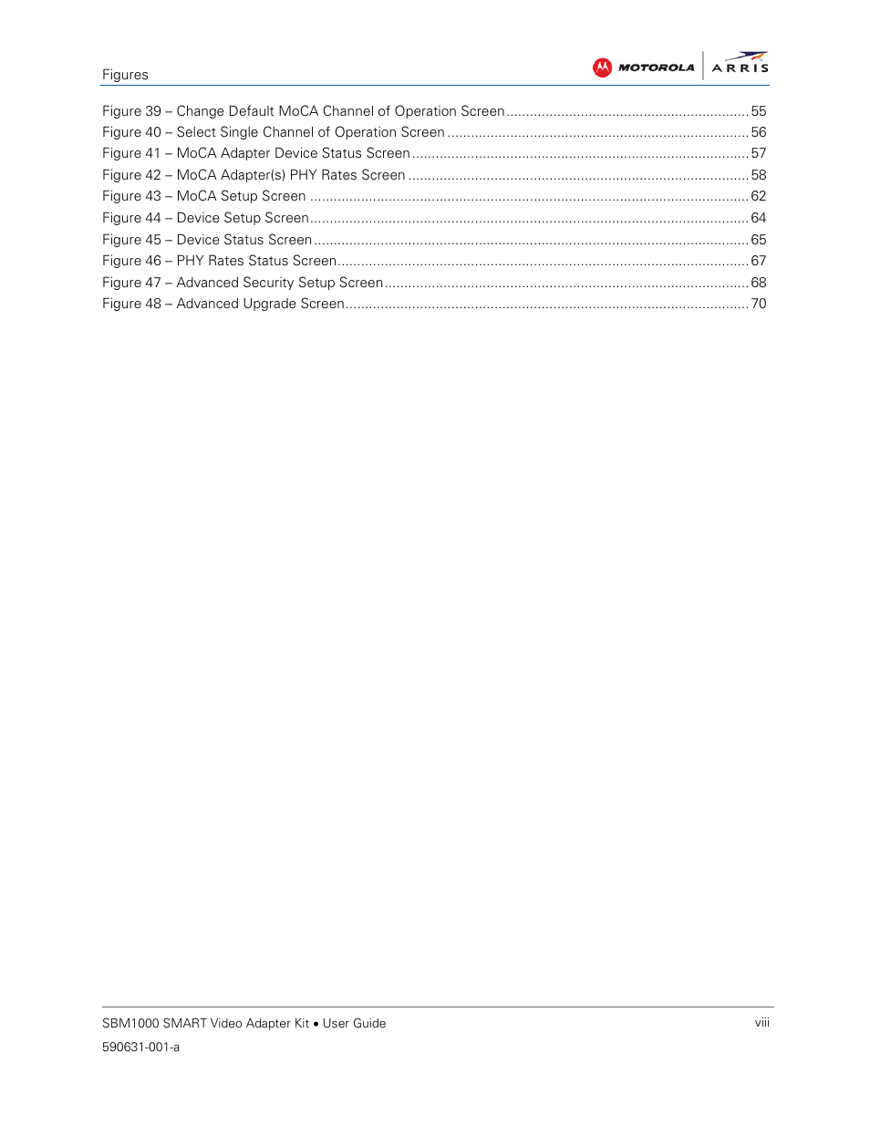 ARRIS SBM1000 User Guide User Manual | Page 8 / 82